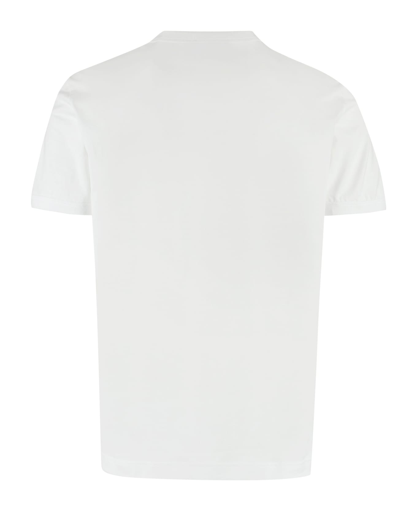 Dolce & Gabbana Cotton Crewneck T-shirt - Optic White