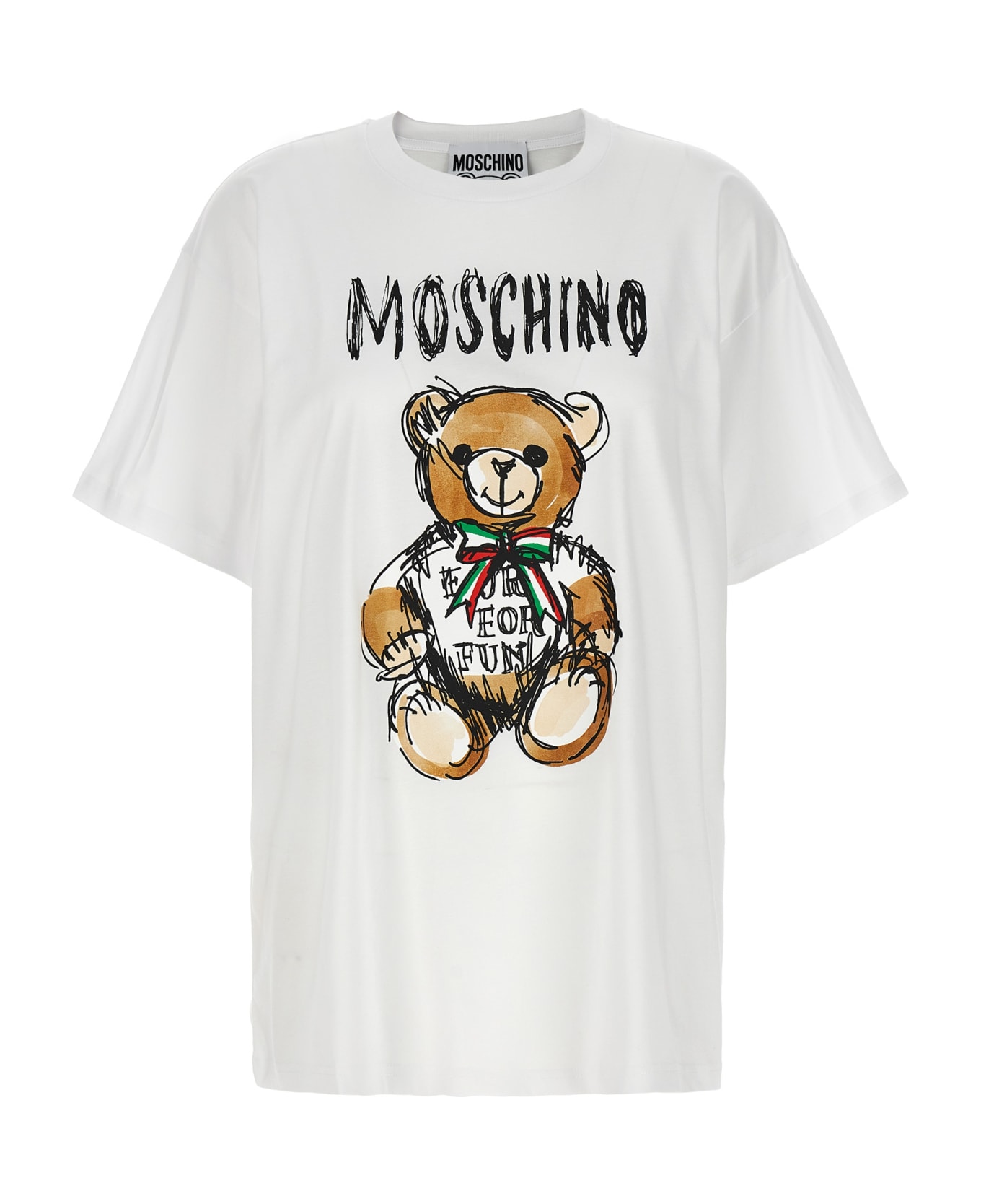 Moschino 'teddy Bear' T-shirt Moschino - WHITE Tシャツ