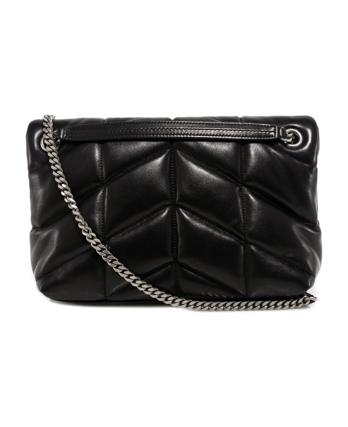 Saint Laurent Loulou Shoulder Bag - Black