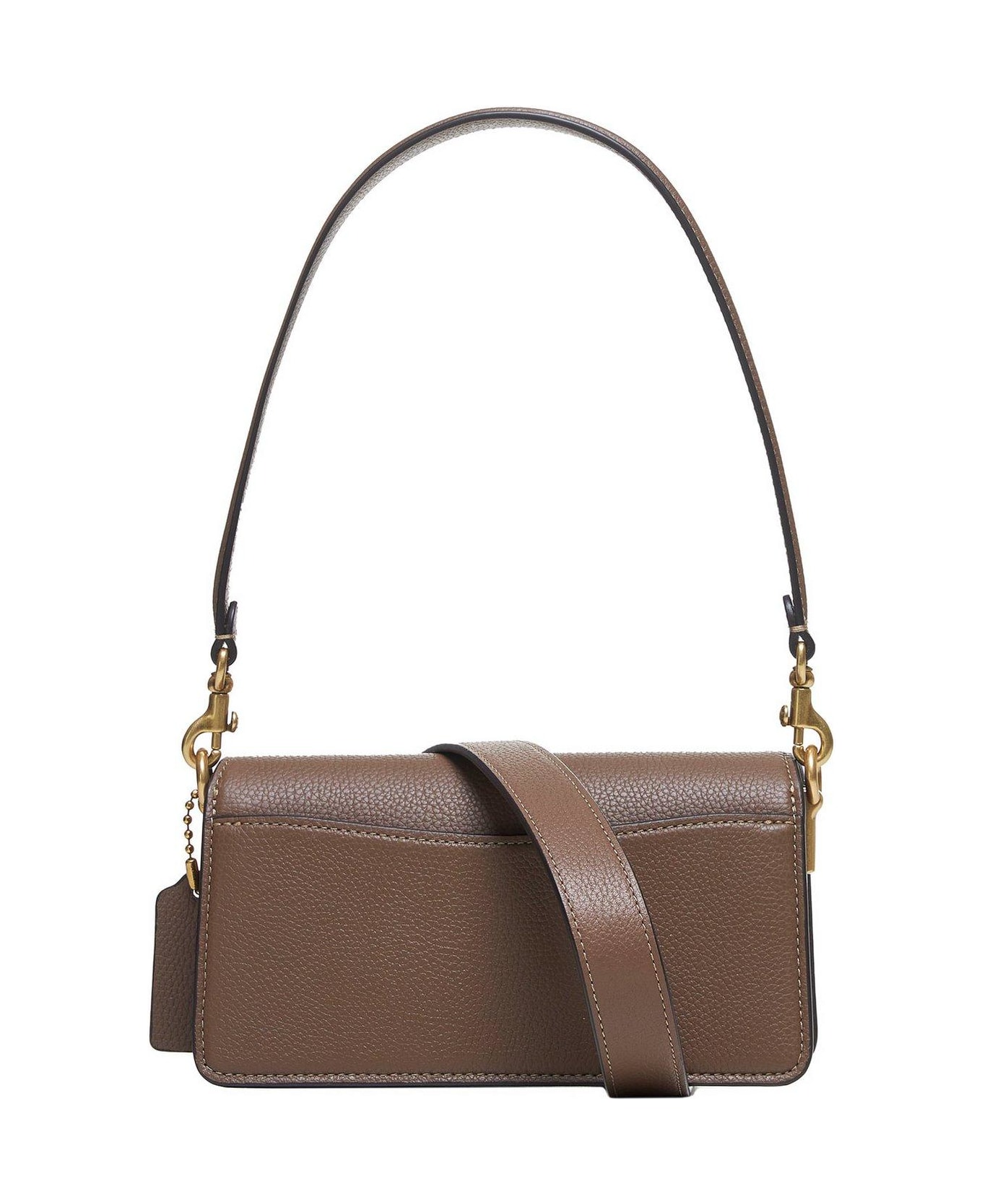 Coach Tabby 20 Logo Plaque Shoulder Bag - Dove Grey