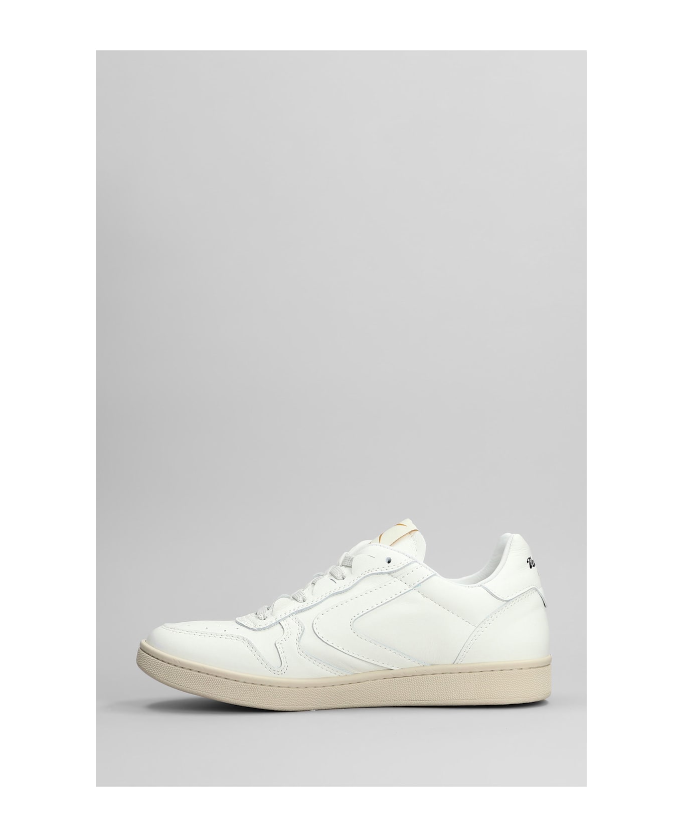 Valsport Super Sneakers In White Leather - white
