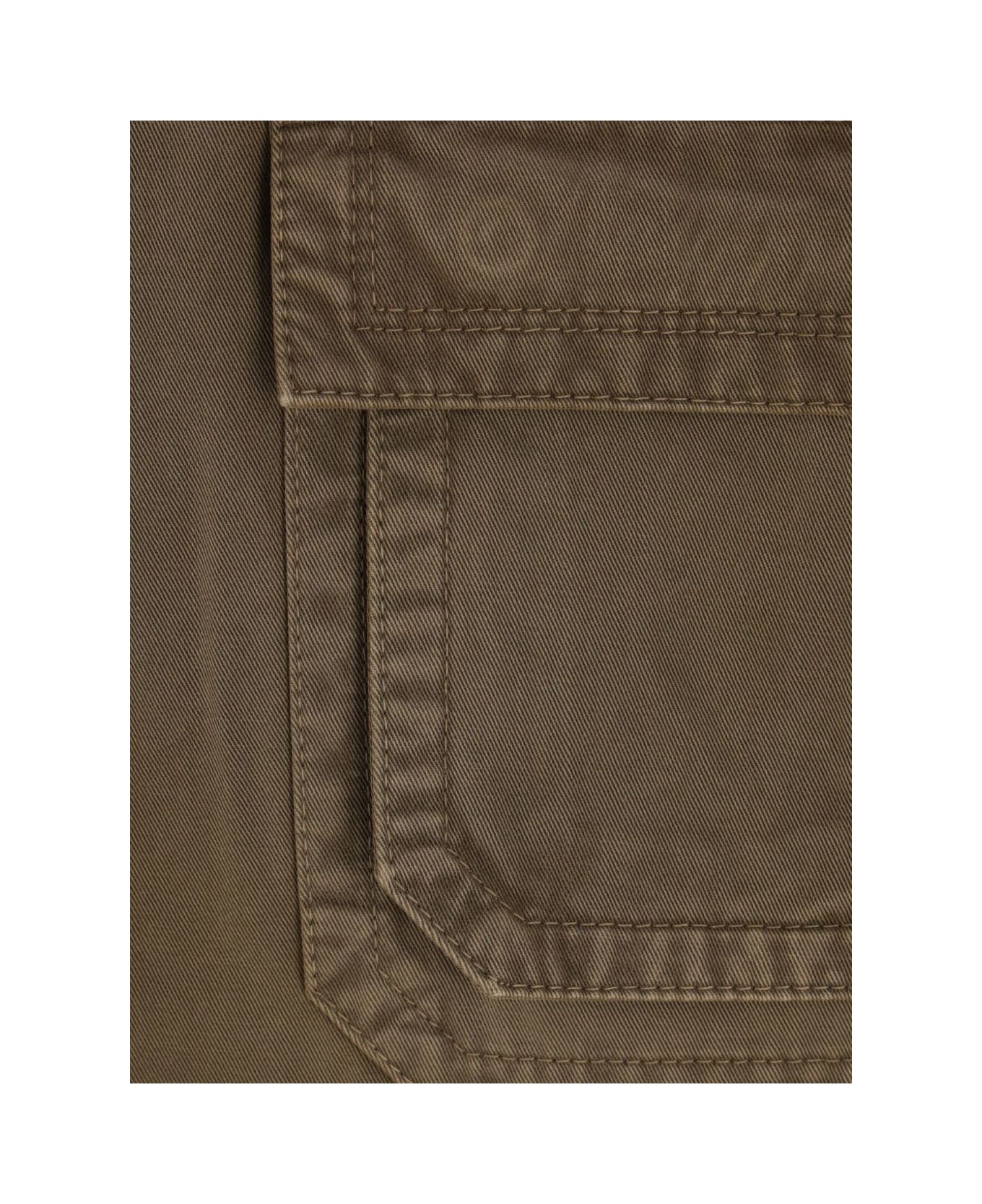 Loewe Cotton Overshirt - Kaki