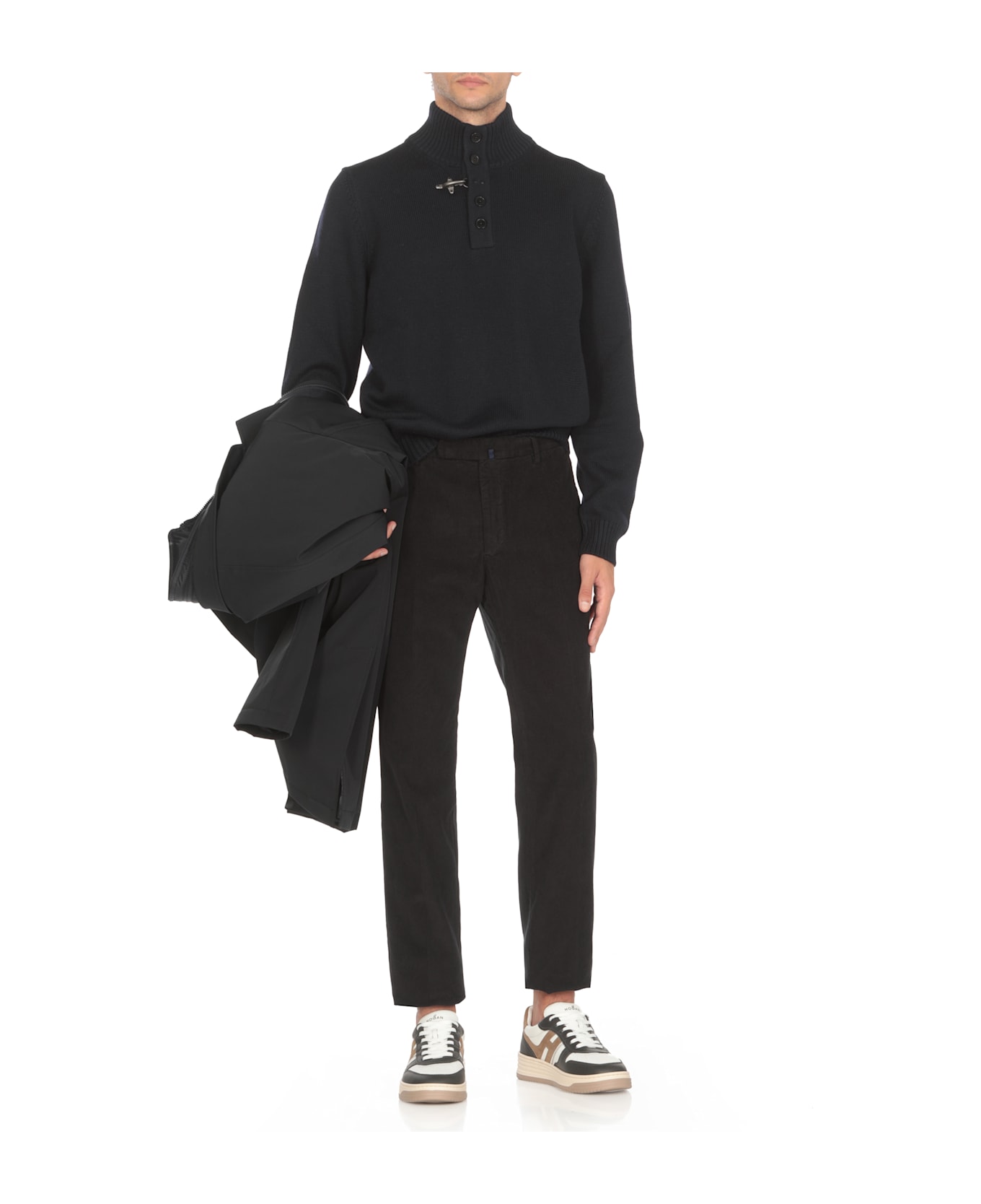 Fay Padded Coat - Blue