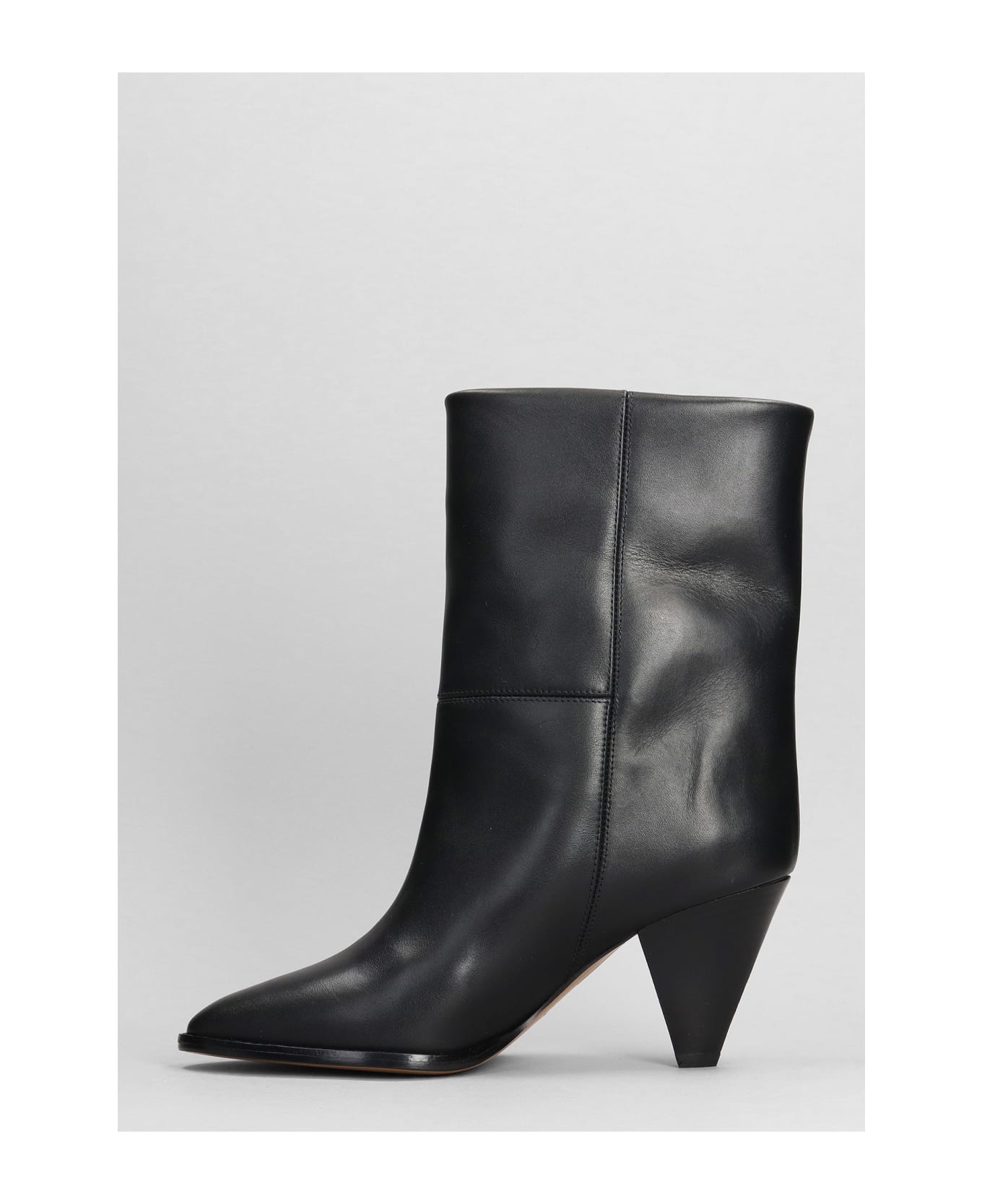 Isabel Marant Rouxa High Heels Ankle Boots - black