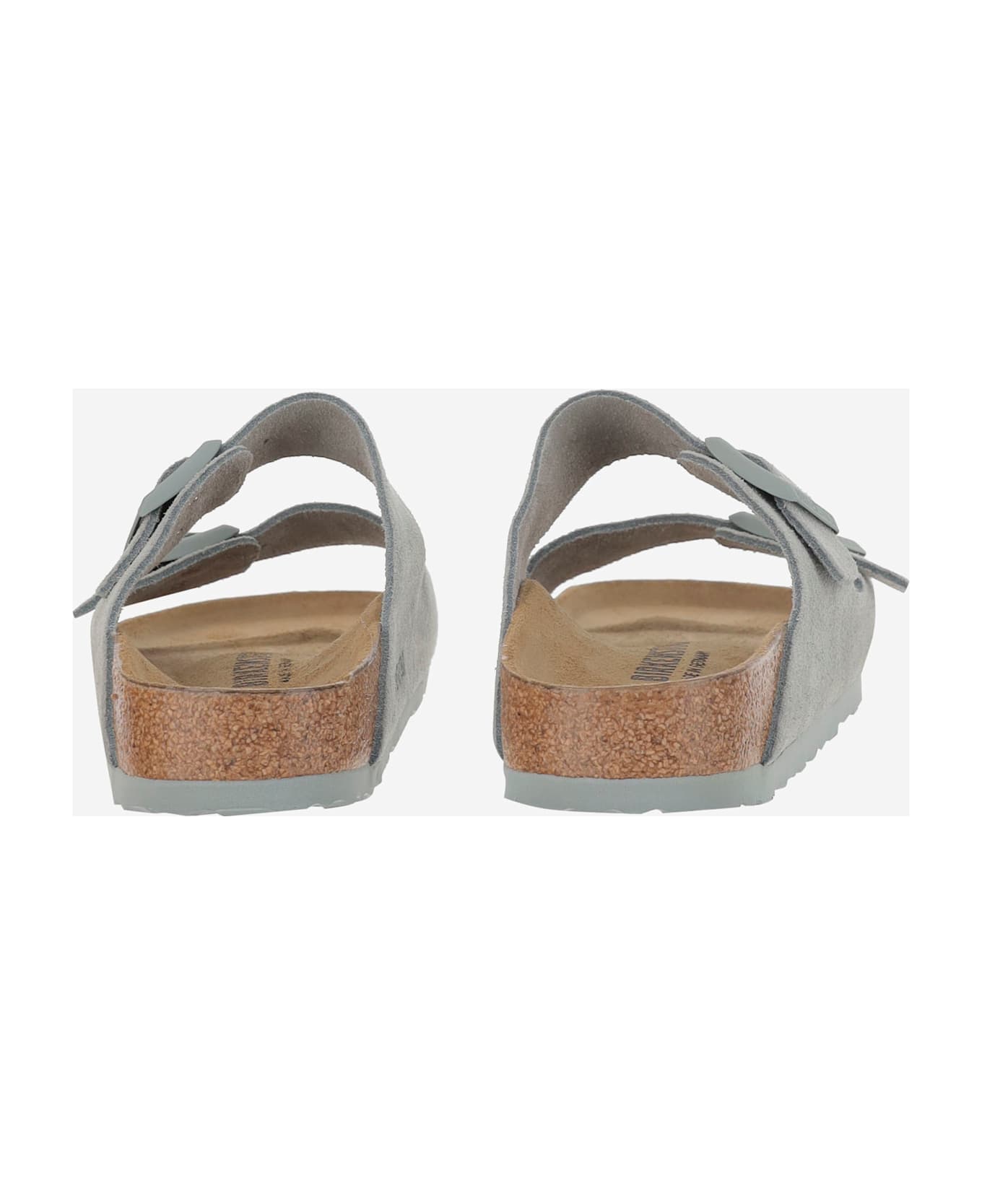 Birkenstock Arizona Suede Sandals - Green