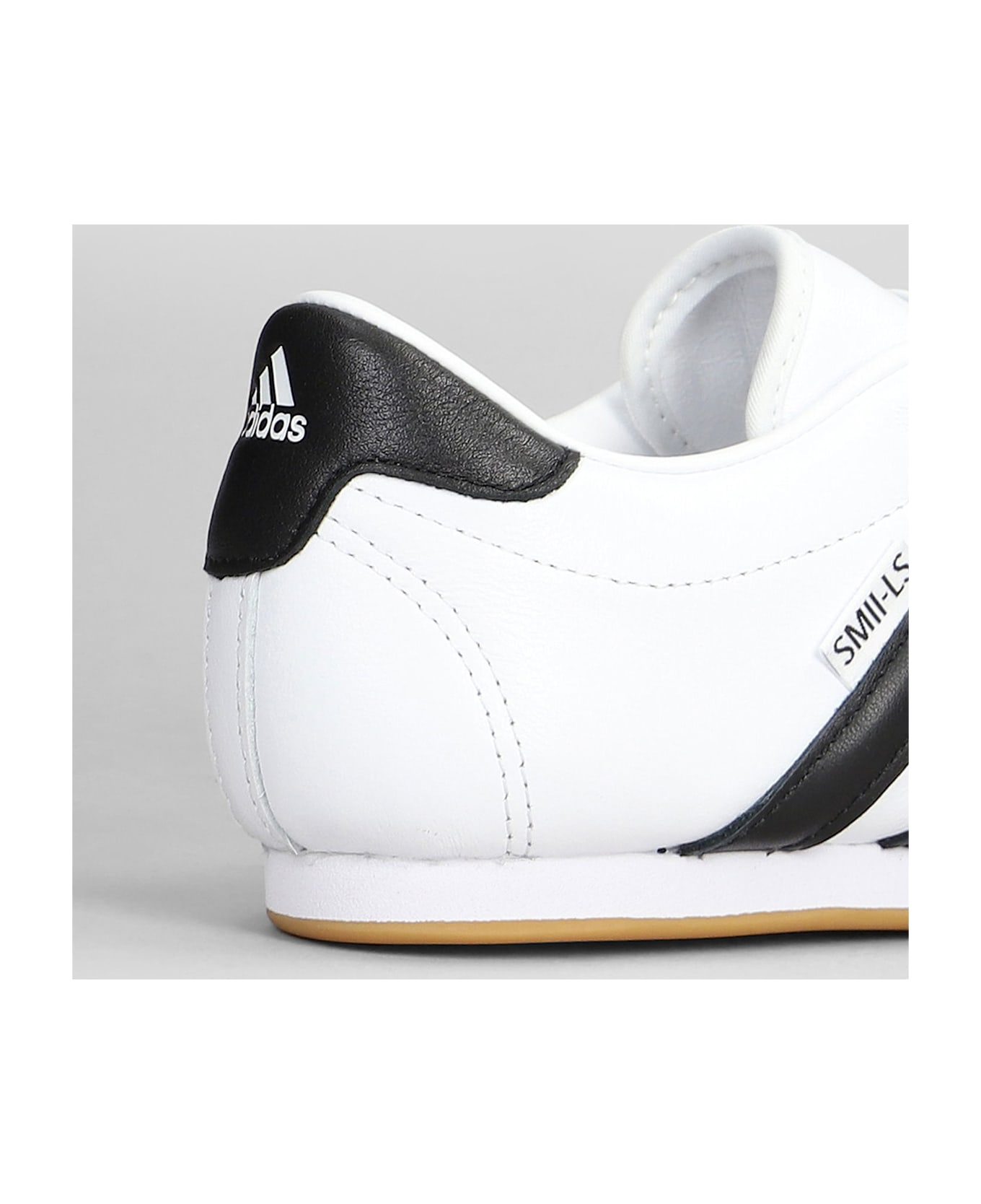 Adidas Taekwondo Sneakers In White Leather - white