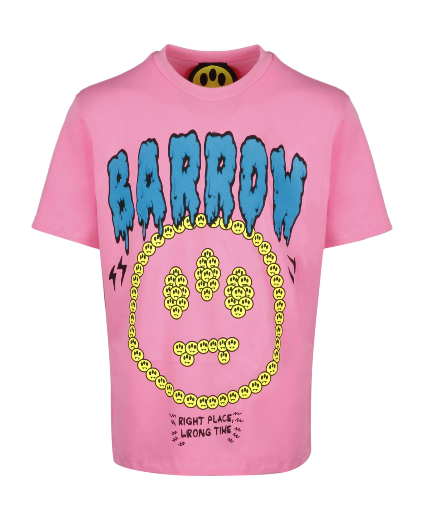Barrow Logo Print T-shirt - Pink & Purple