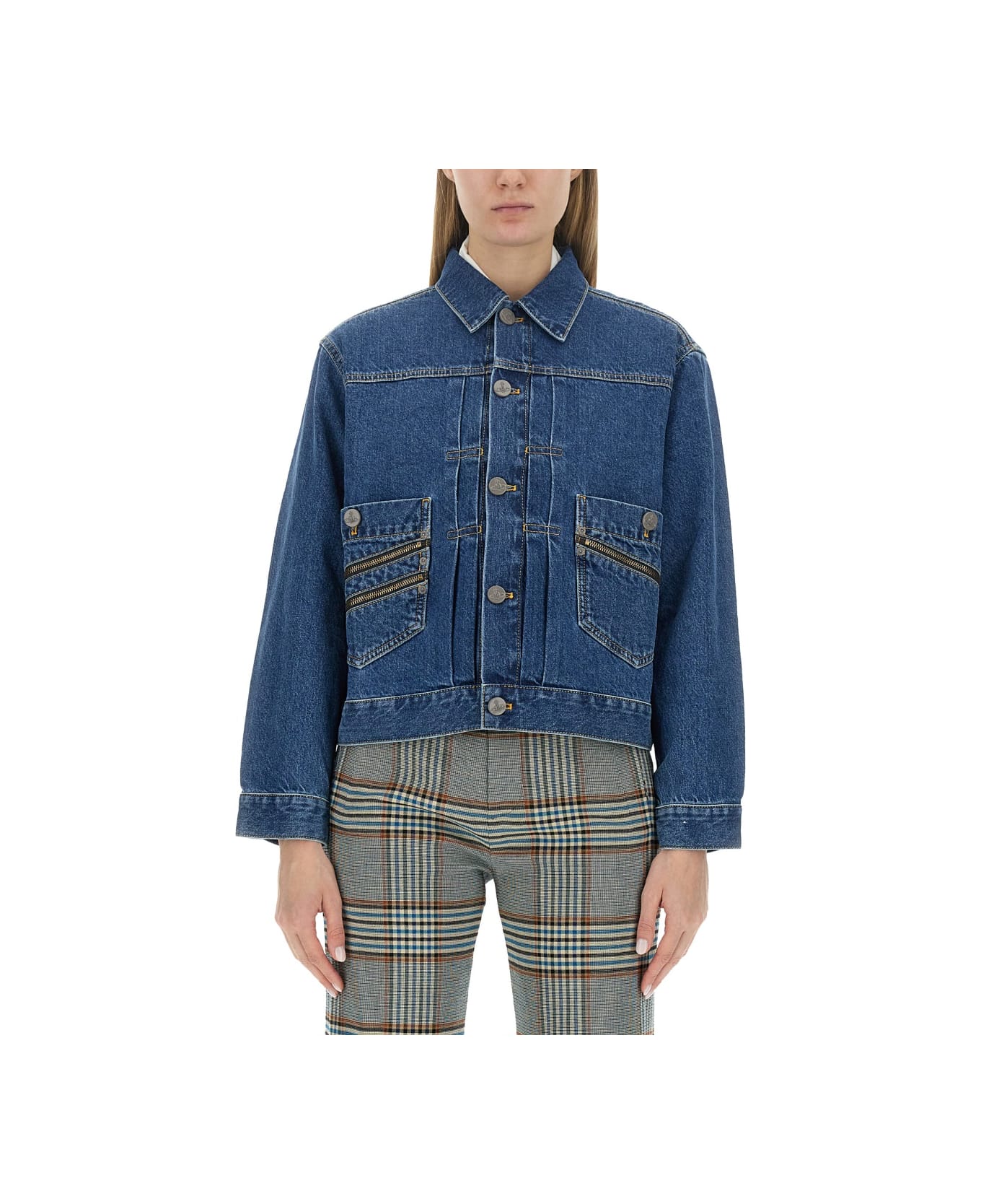 Vivienne Westwood Denim Jacket - BLUE