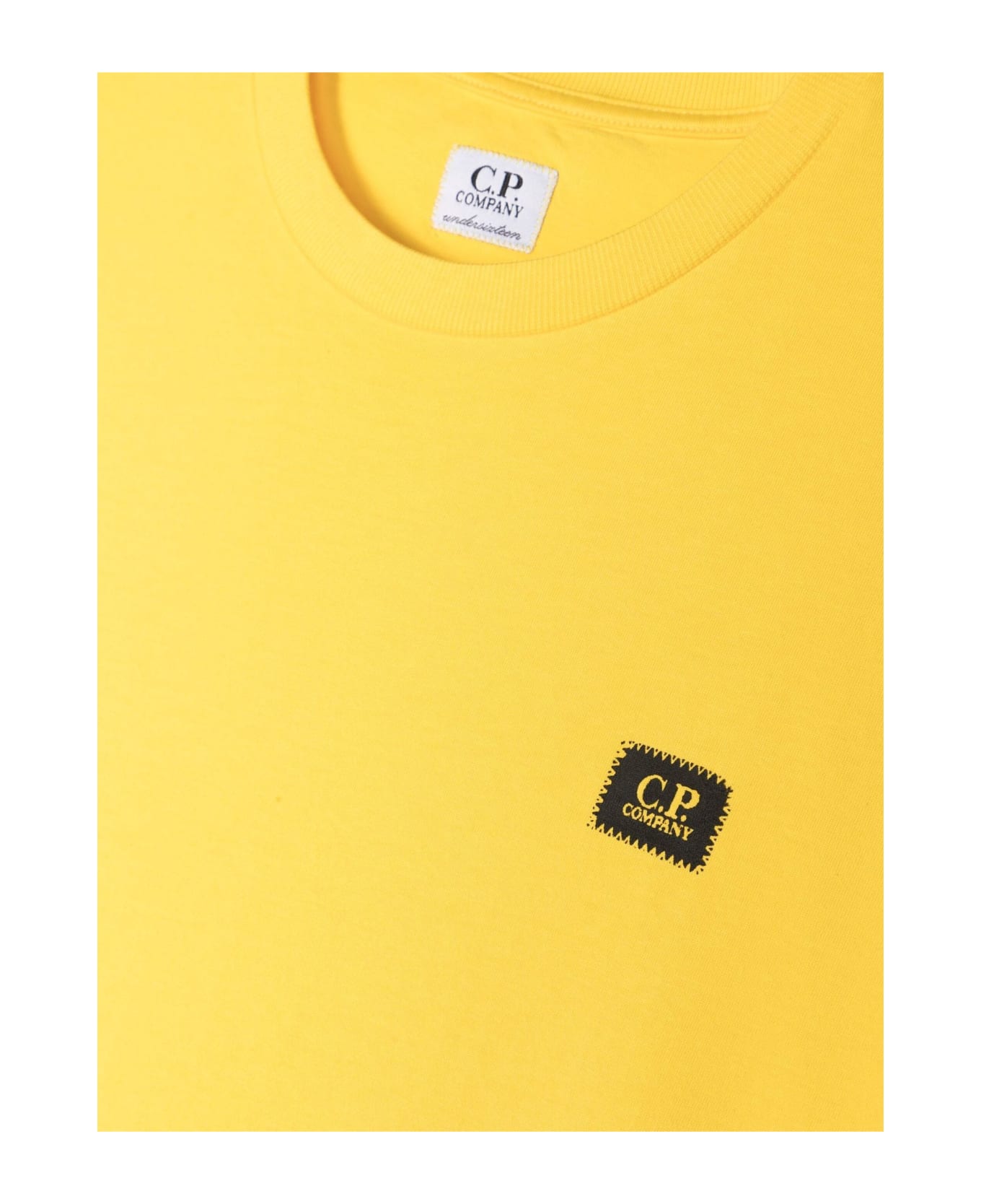 C.P. Company Undersixteen C.p. Company T-shirts And Polos Yellow - Sulphur Yellow