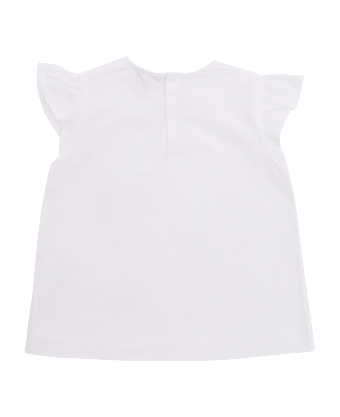 Il Gufo White T-shirt With Print - WHITE