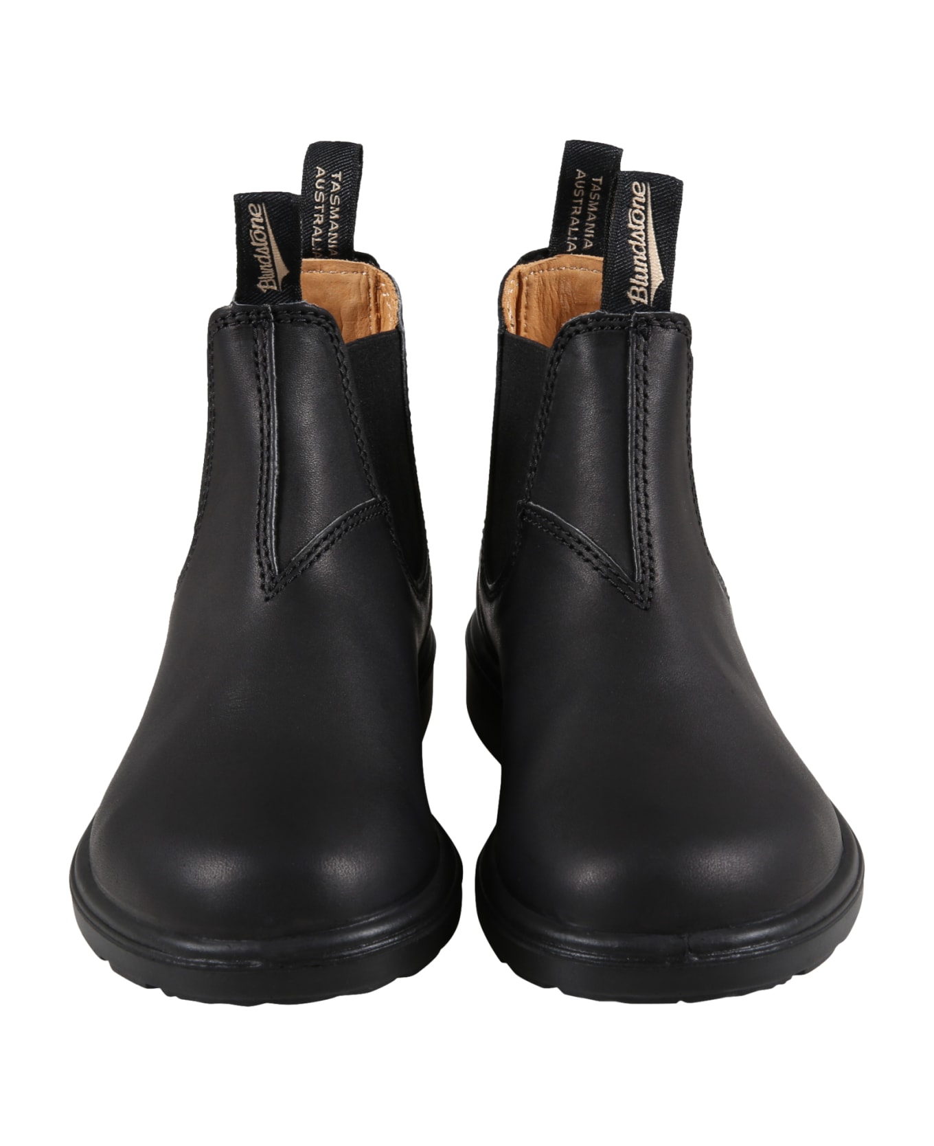 Blundstone Black Boots For Boy With Logo - Black
