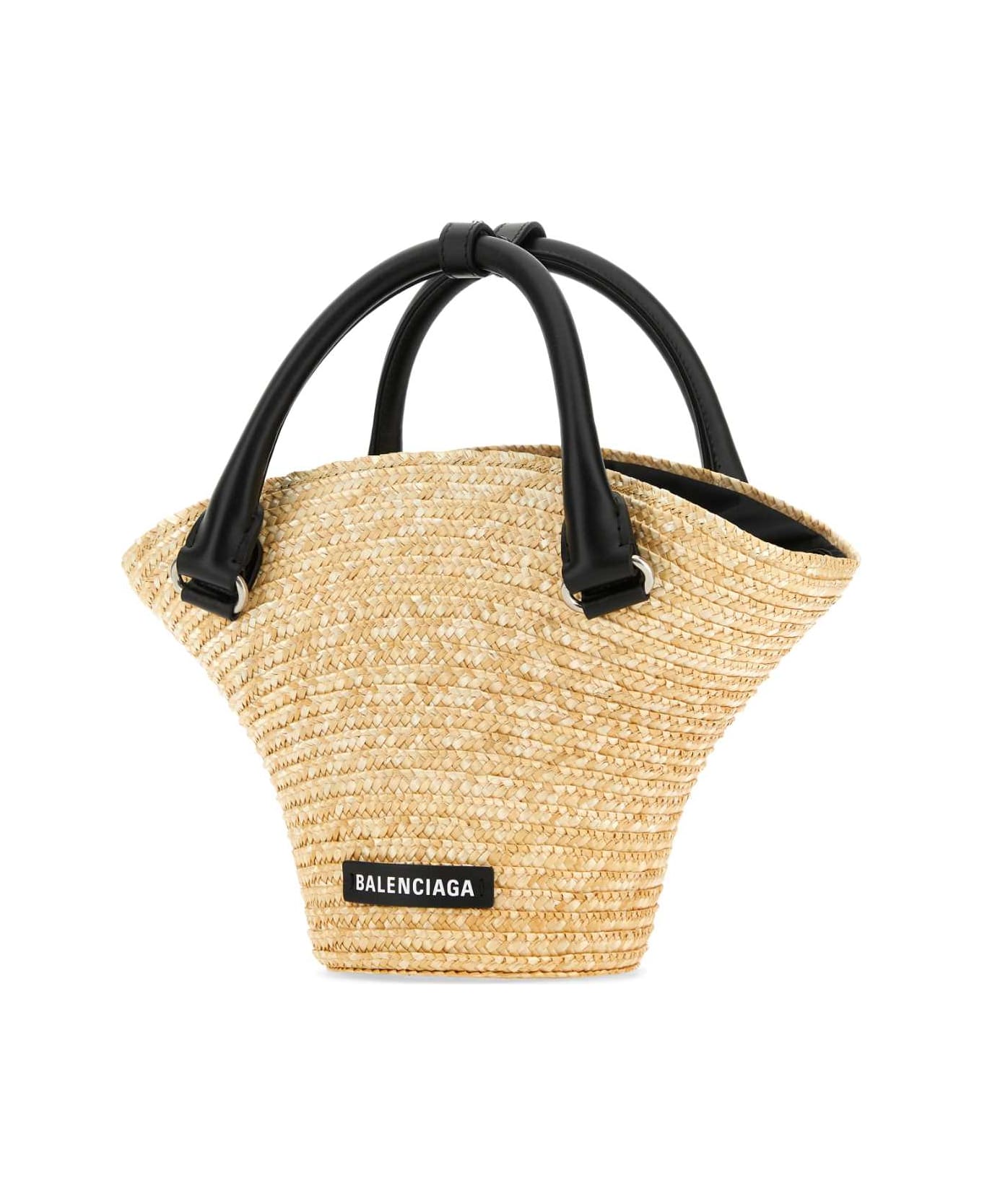 Balenciaga Straw Mini Beach Handbag - 9560