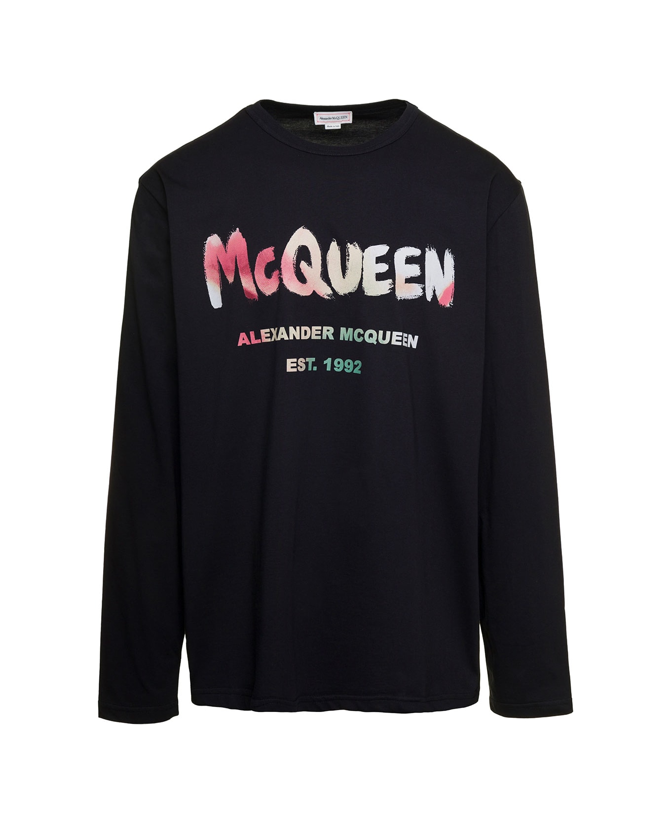 【Alexander McQUEEN】Graffiti McQueen T-Shirt/全国送料込み Buy Alexander McQueen Graffiti T-Shirt 'White/Black