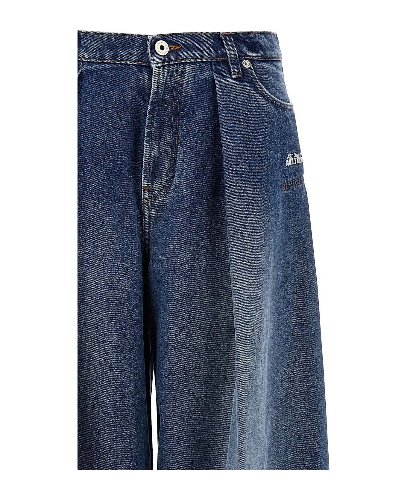 Jean Paul Gaultier Wide Jeans - Blue
