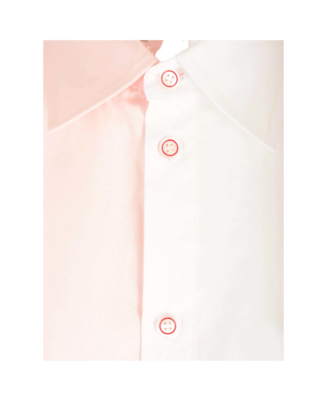 Marni Two-tone Asymmetric Shirt Marni