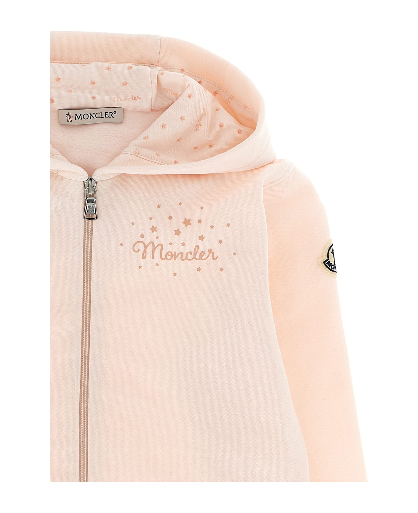 Moncler Complete Hoodie + Leggings - Pink