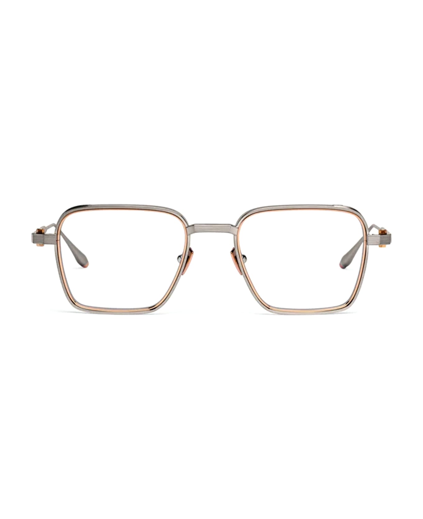 Akoni Giano - Brushed Black Palladium / 12k Gold Rx Glasses - Black/gold