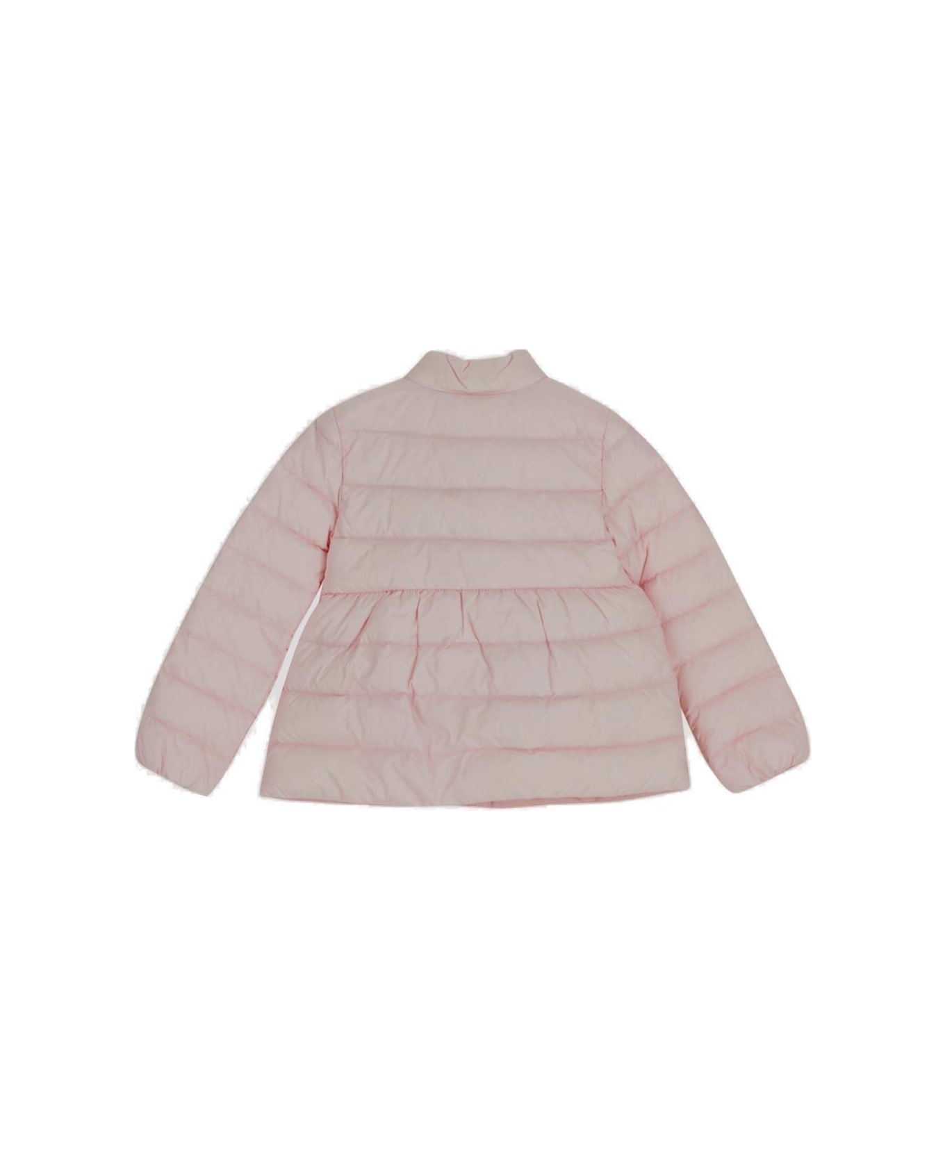 Moncler Padded-designed Zipped Jacket - Pink コート＆ジャケット
