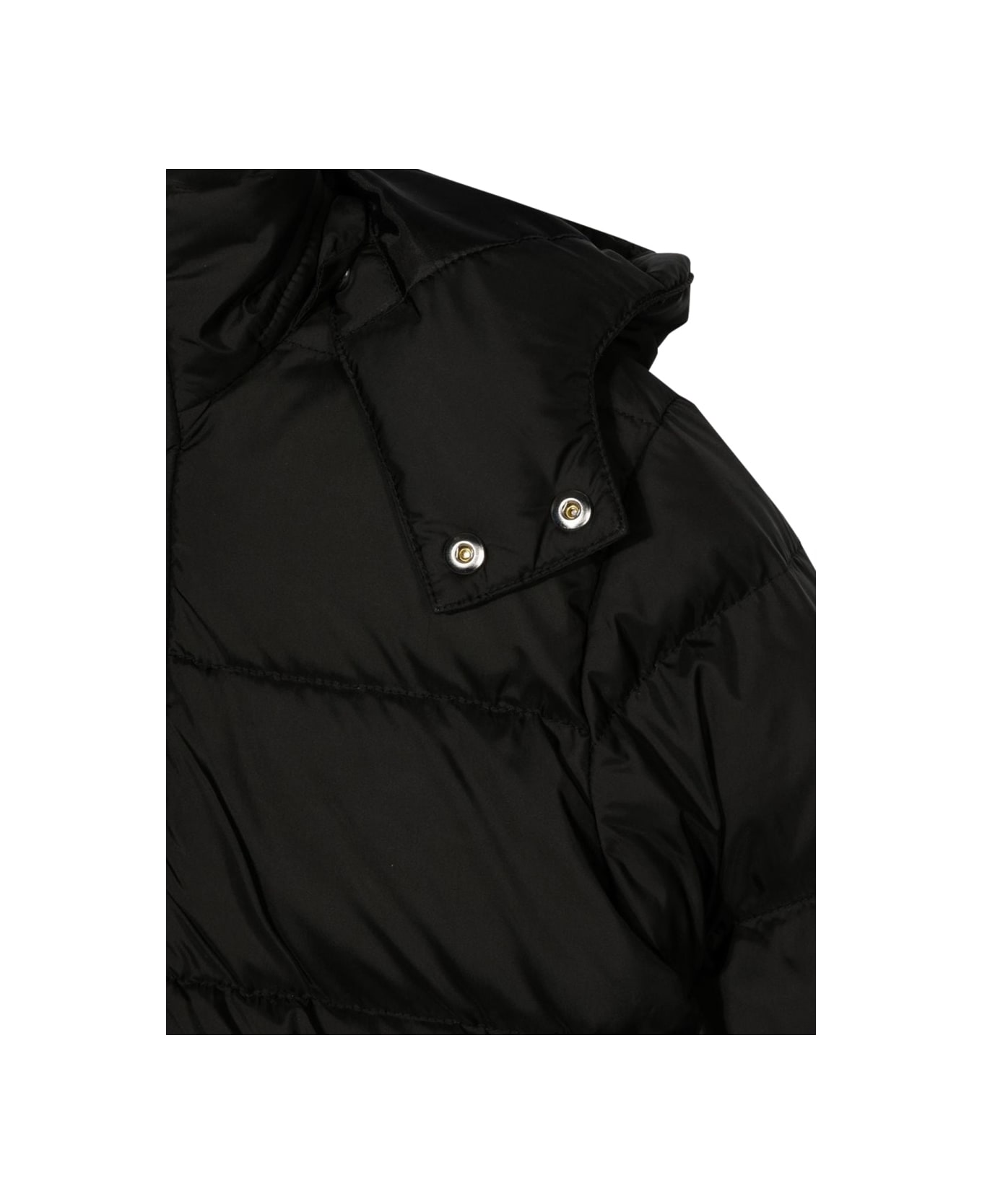 Givenchy Long Down Jacket With Hood - BLACK