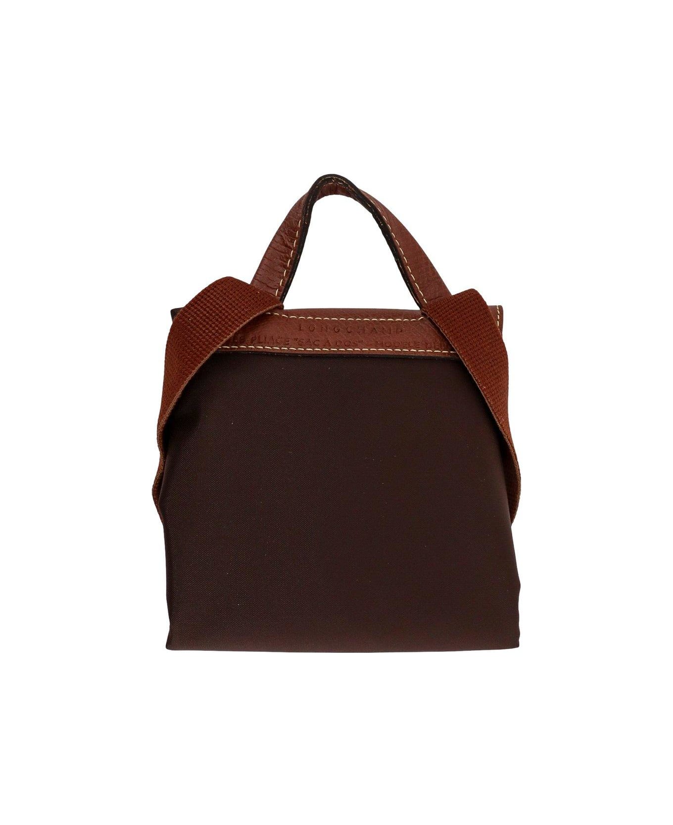 Longchamp Le Pliage Original Backpack - BROWN