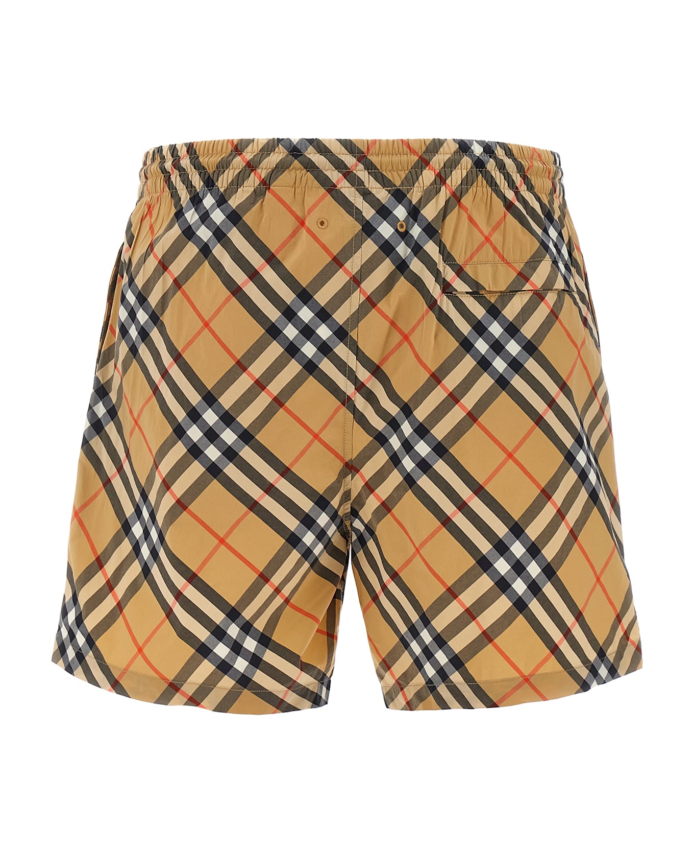Burberry Check Swimwear - Beige