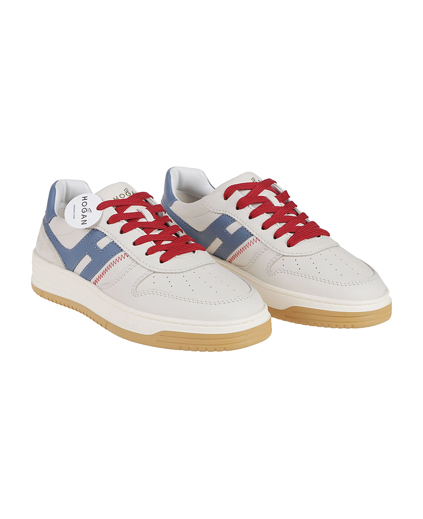Hogan H630 Sneakers - Yogurt/celeste