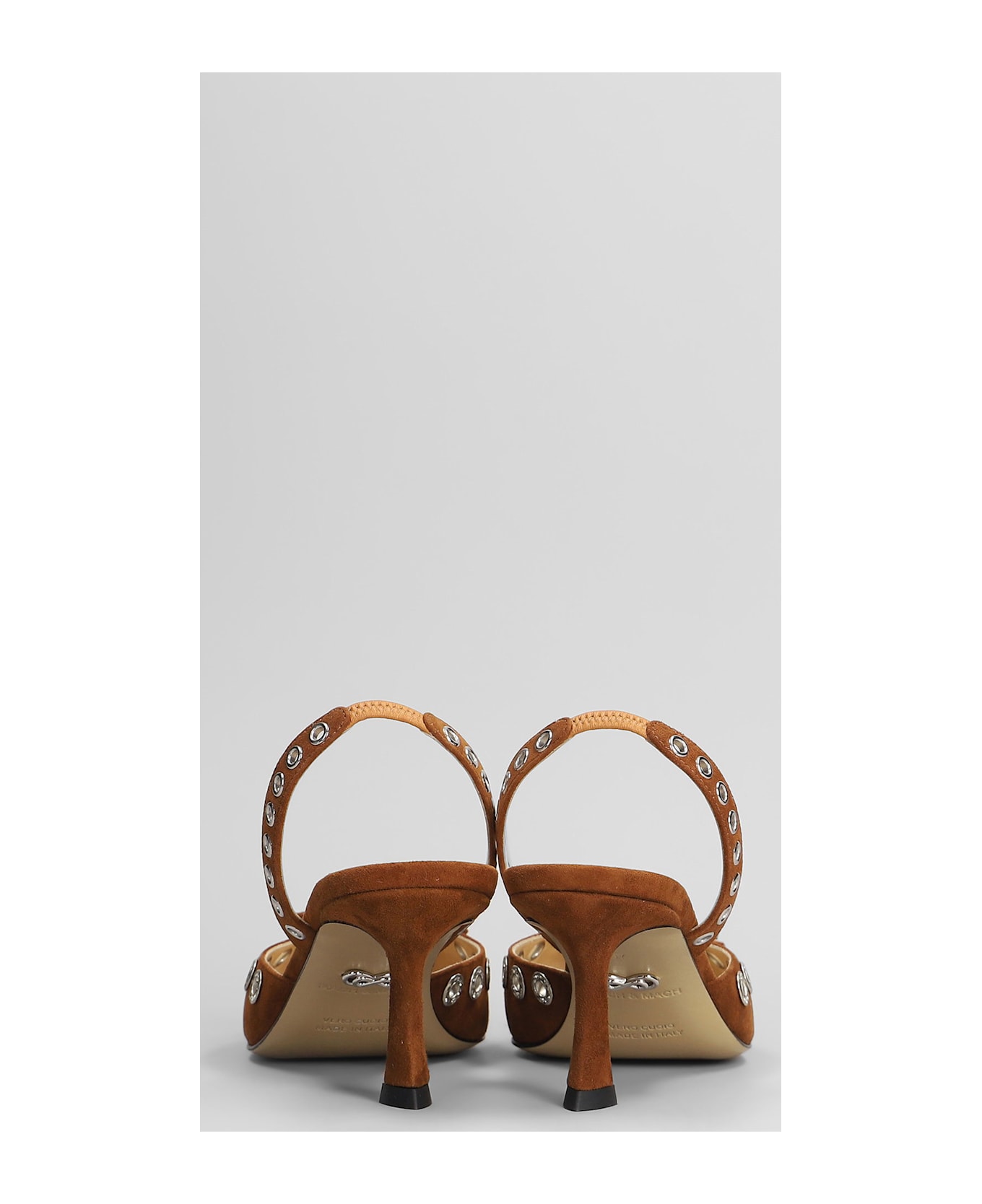 Mach 
Mach Pumps In Brown Suede - brown