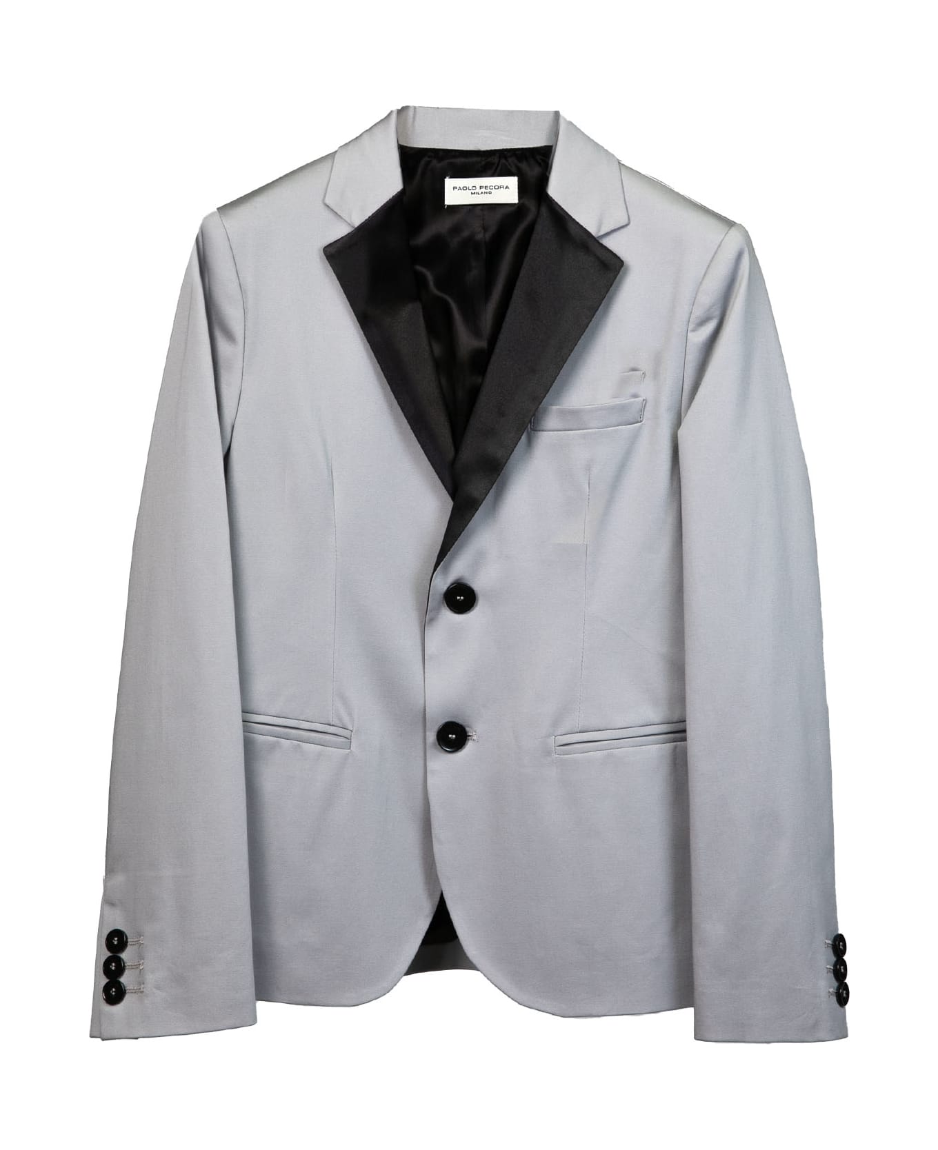 Paolo Pecora Cotton Jacket - Grey コート＆ジャケット