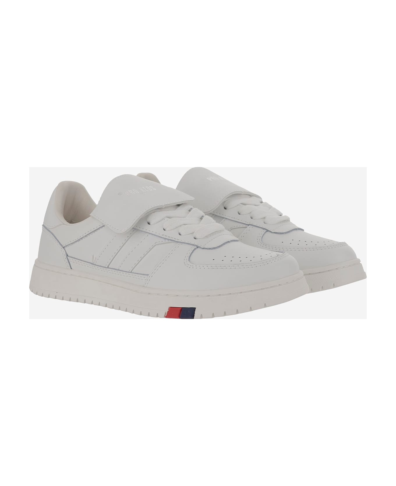 PRO-Keds Field King Leather Sneakers - White