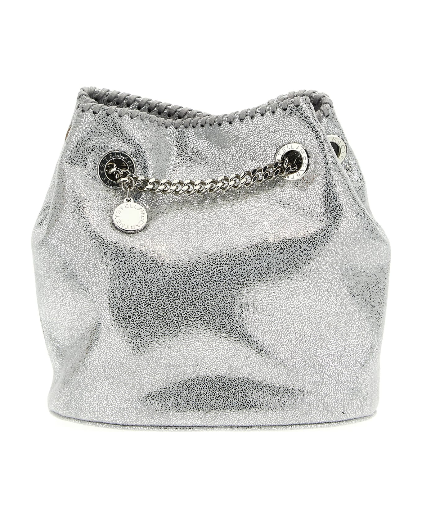 Stella McCartney 'falabella' Bucket Bag - Silver