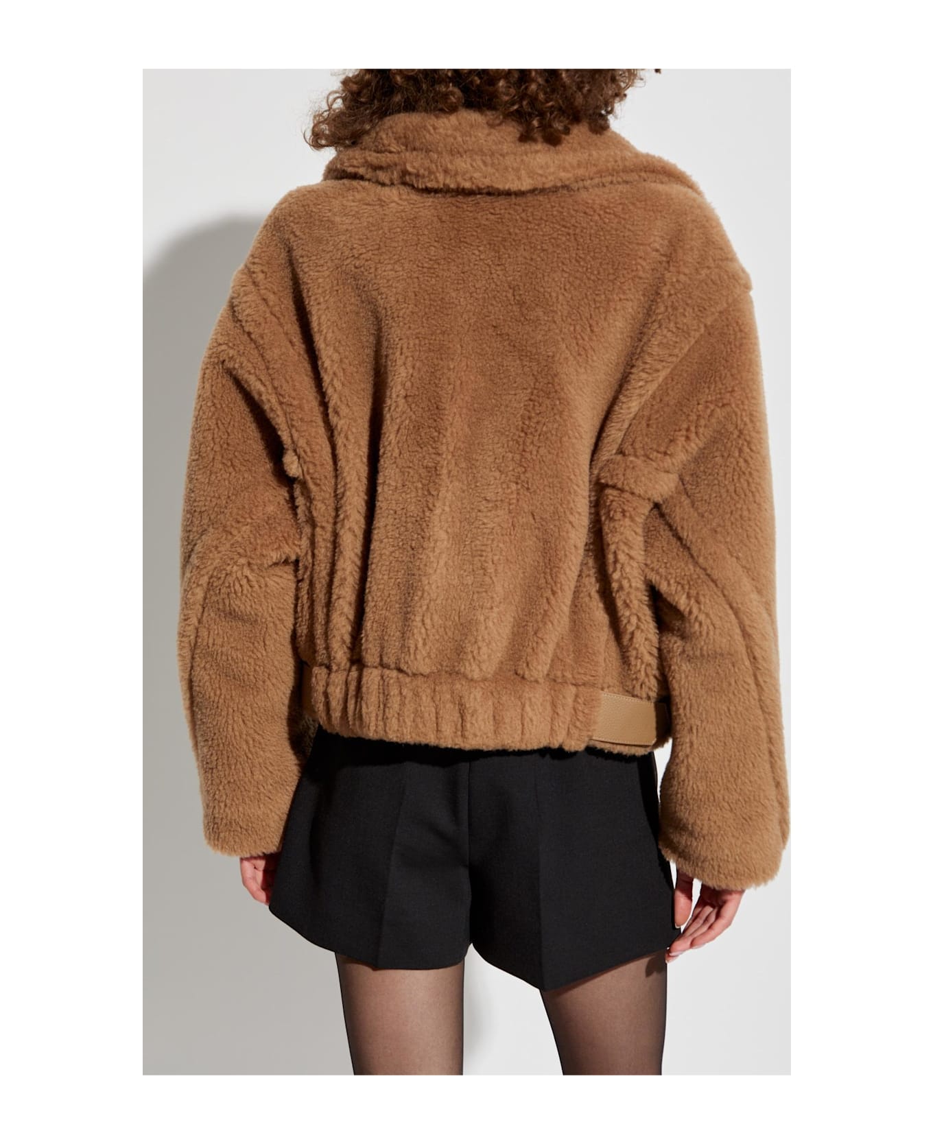 Max Mara Fur Coat Gardone - Camel