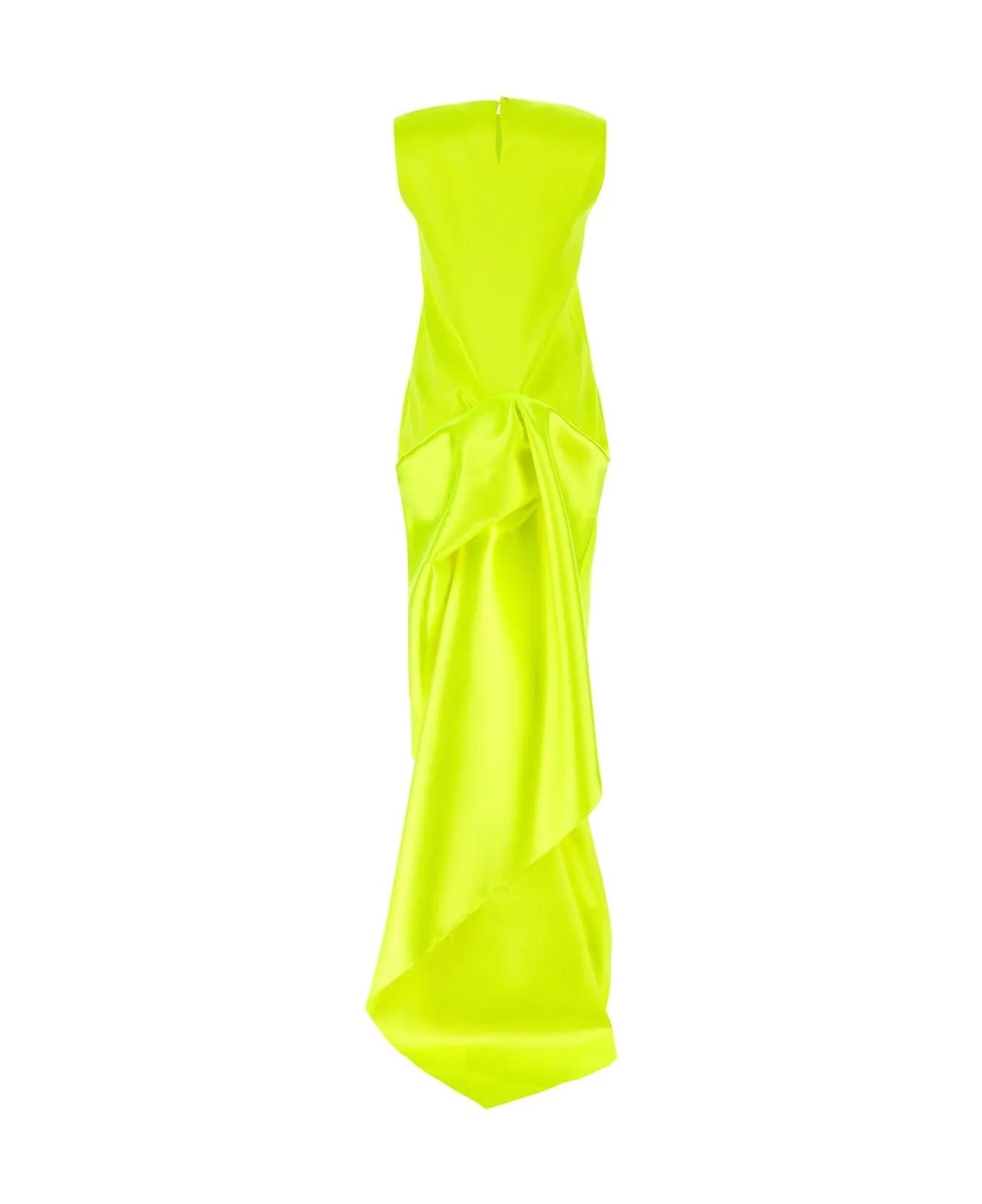 SportMax Fluo Yellow Aedi Dress - Lime