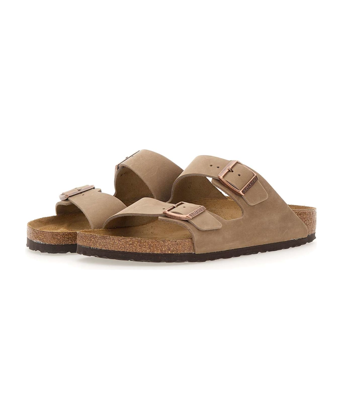 Birkenstock "arizona Bs" Sandals - BEIGE