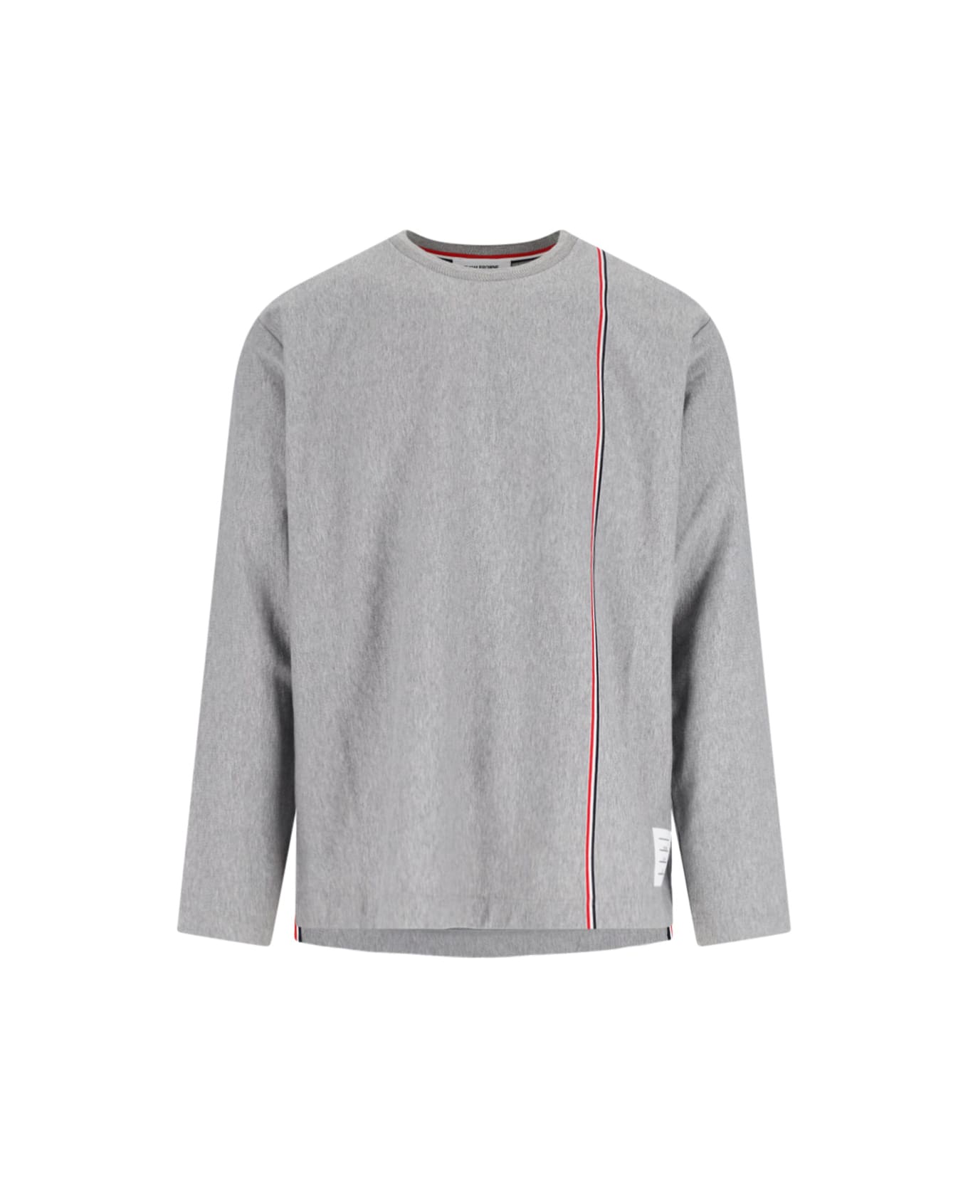 Thom Browne Logo T-shirt - Gray