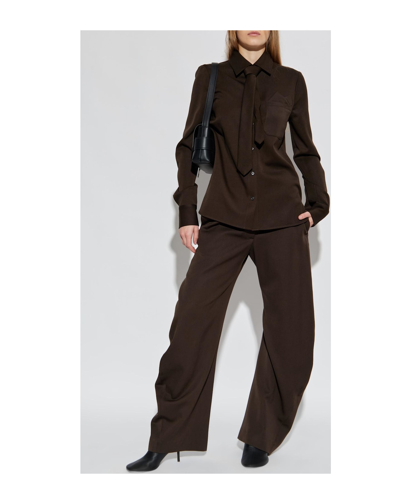 Acne Studios Wool Shirt - BROWN