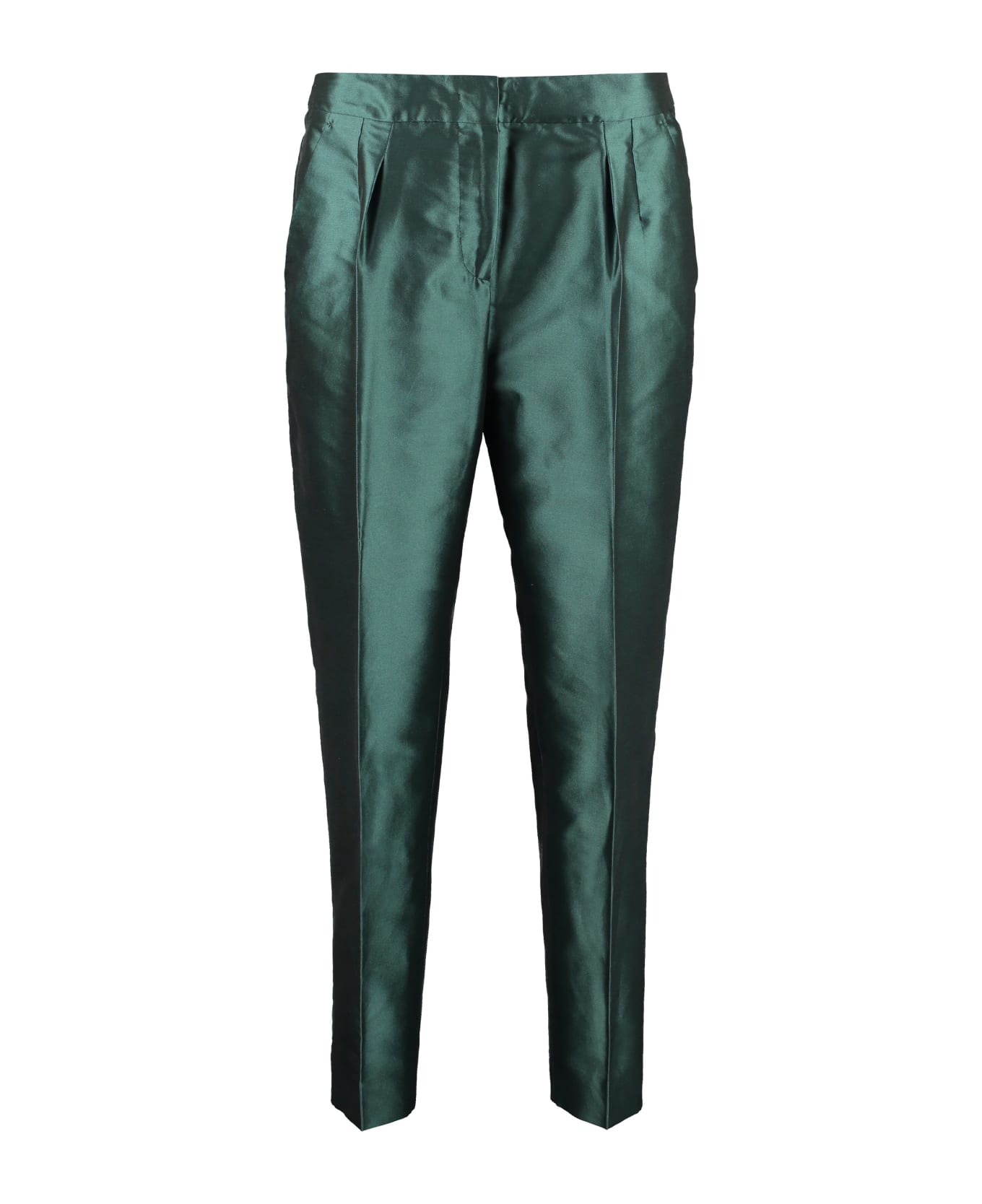 Max Mara Studio Monile Straight-leg Trousers - green