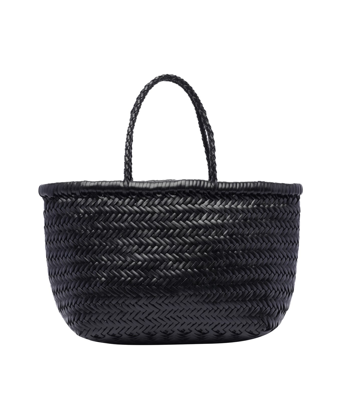 Dragon Diffusion Mini Triple Bamboo Jump Handbag - Black