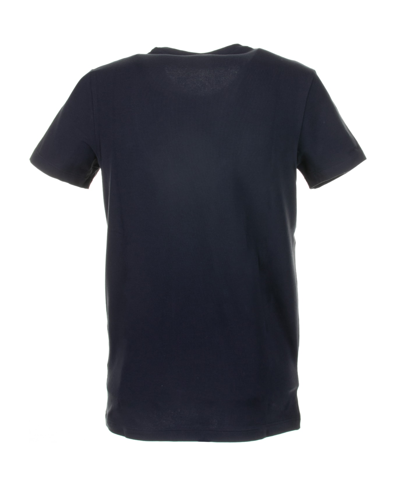 Dondup Blue Stretch Jersey T-shirt - Blue