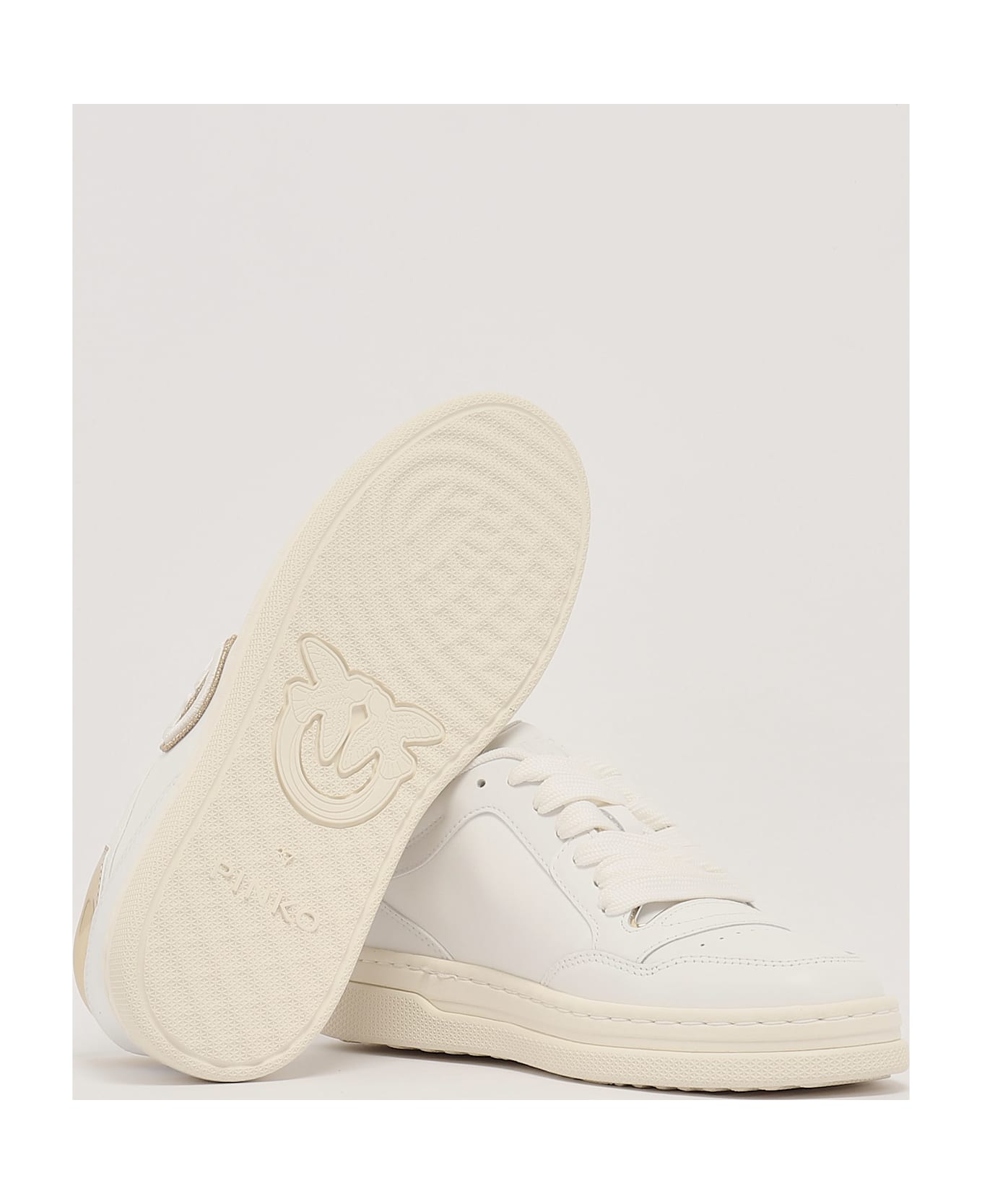 Pinko Mandy 11 Sneaker - BIANCO-PLATINO