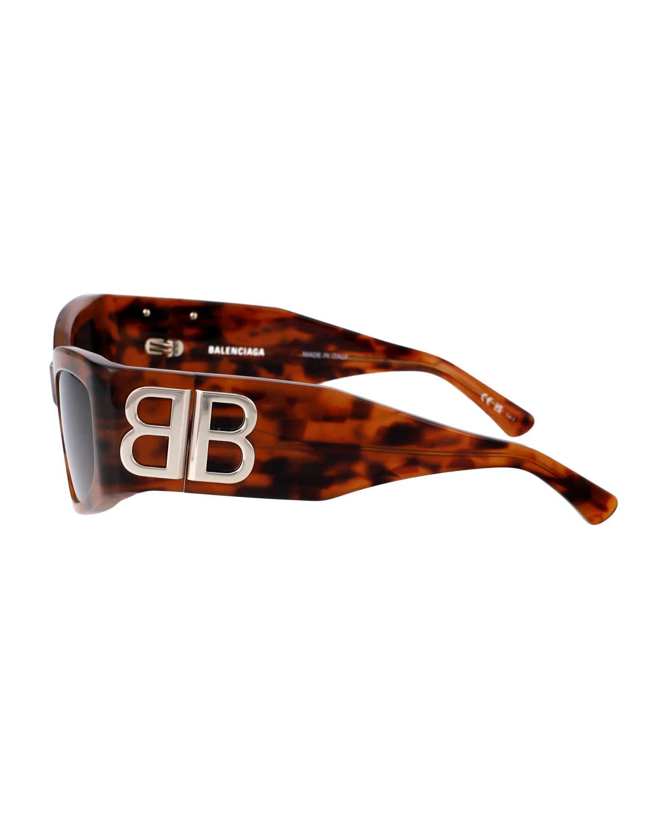 Balenciaga Eyewear Bb0321s Sunglasses - 003 HAVANA HAVANA GREY