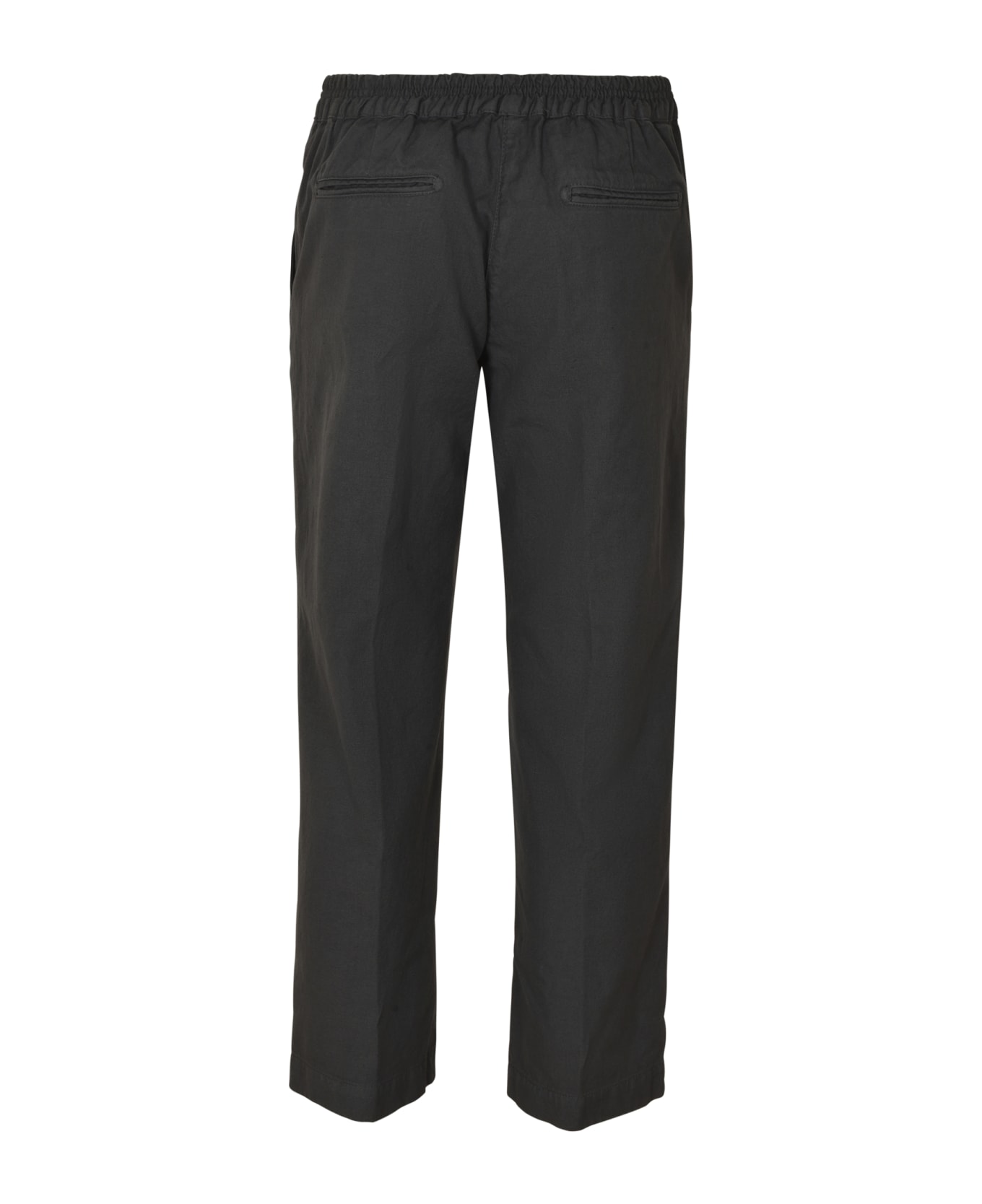 Massimo Alba Button Fitted Trousers - Moon Rock
