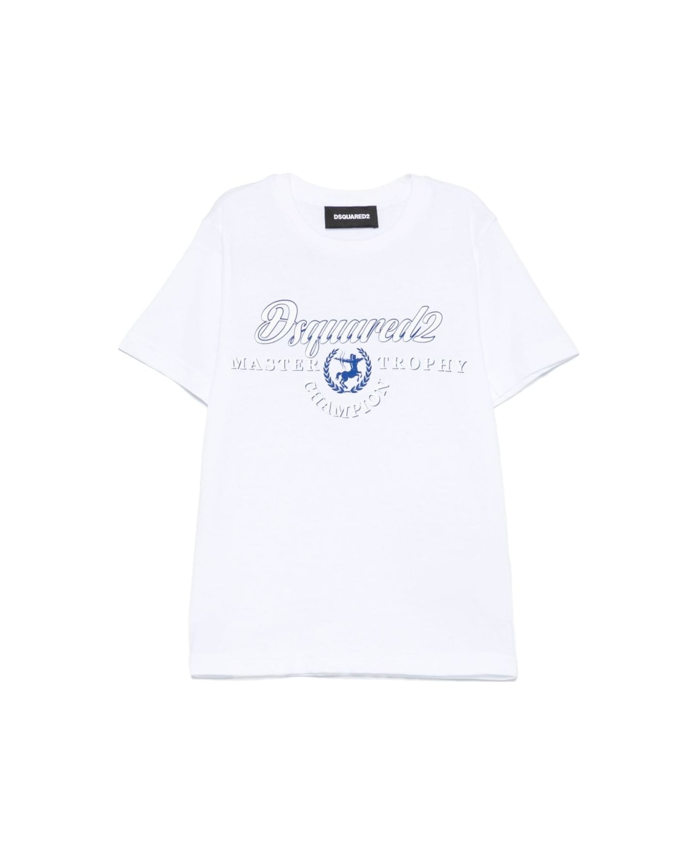 Dsquared2 T-shirt Con Applicazione - White