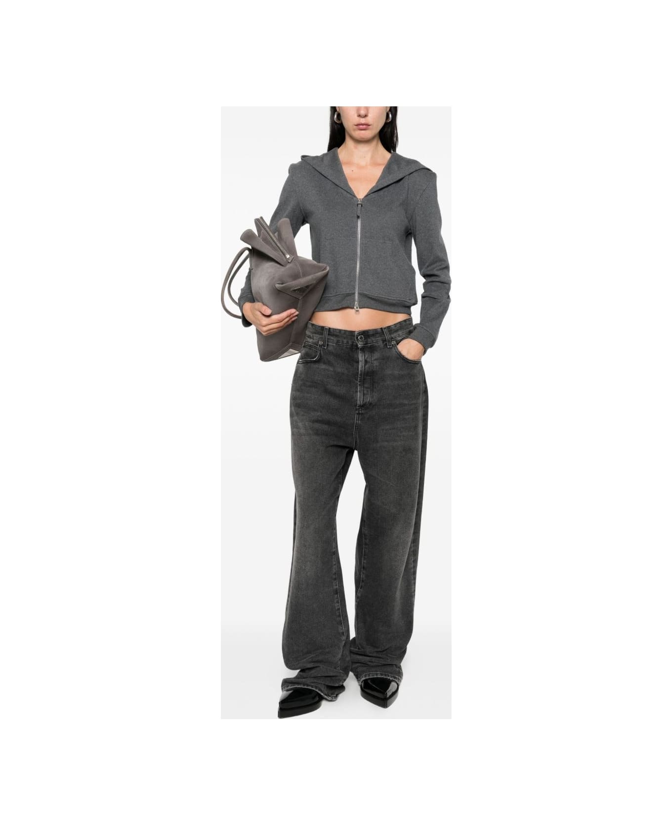 Tom Ford Cotton Hoodie - Grey