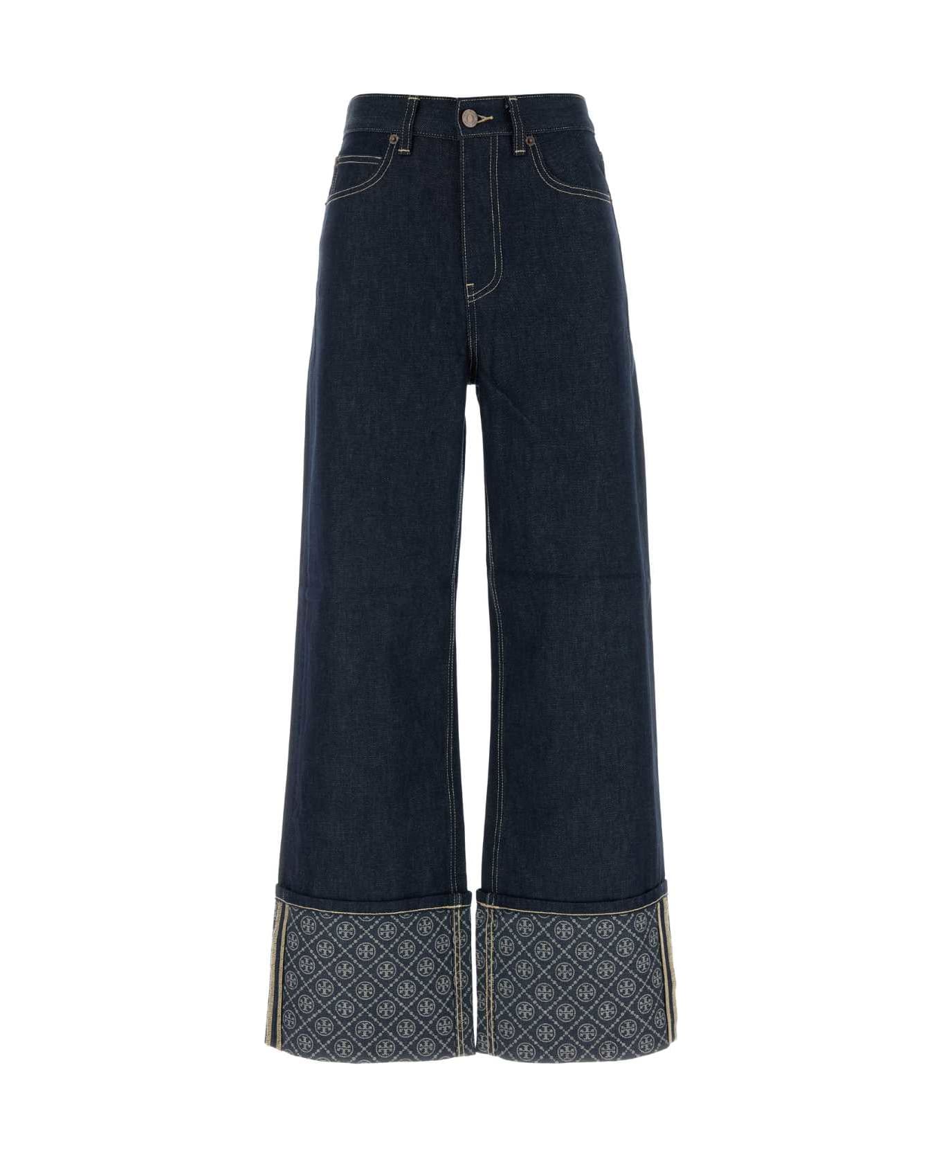 Tory Burch Denim Jeans - BLUE