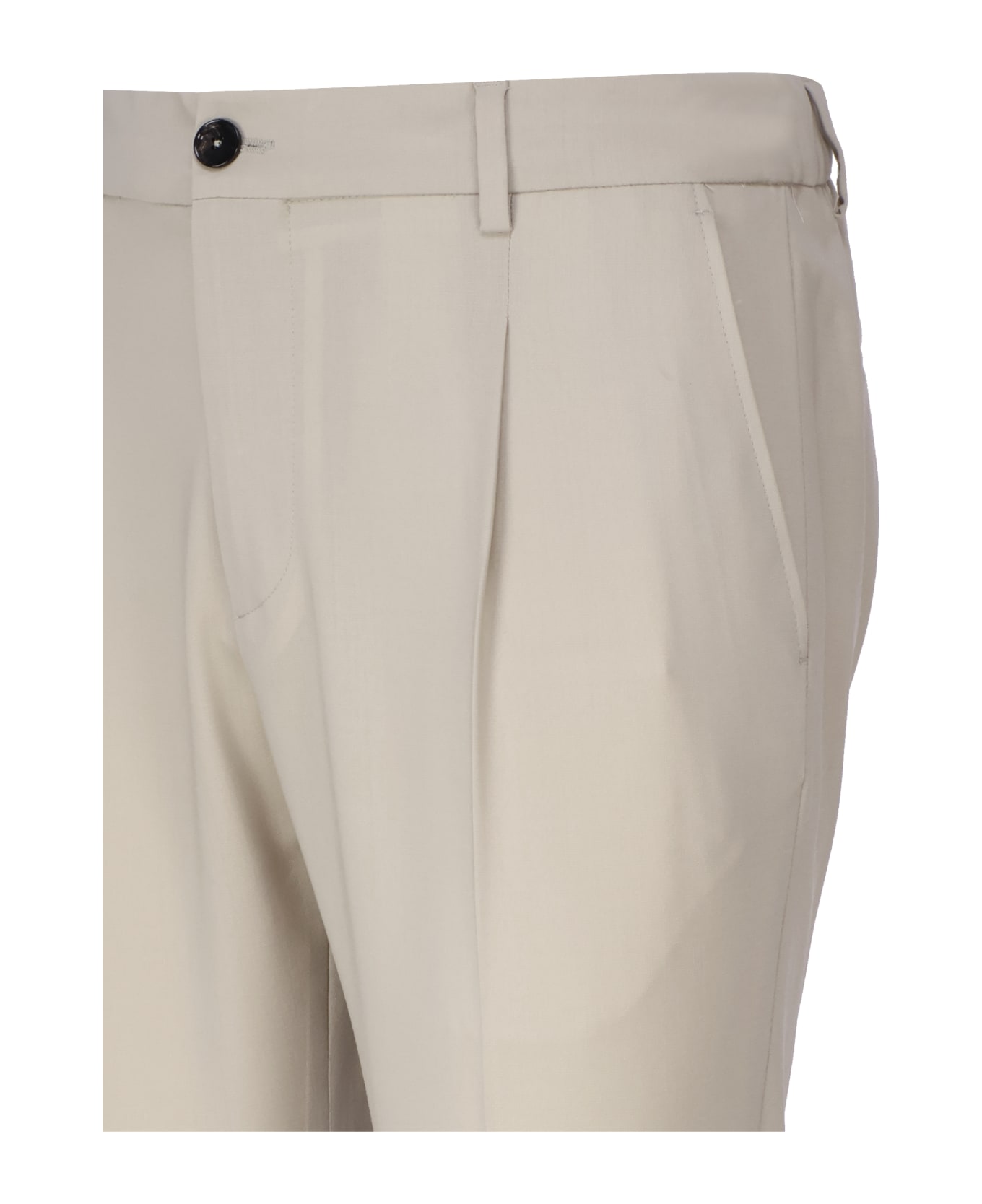 Be Able Riccardo Pants In Viscose - SAND