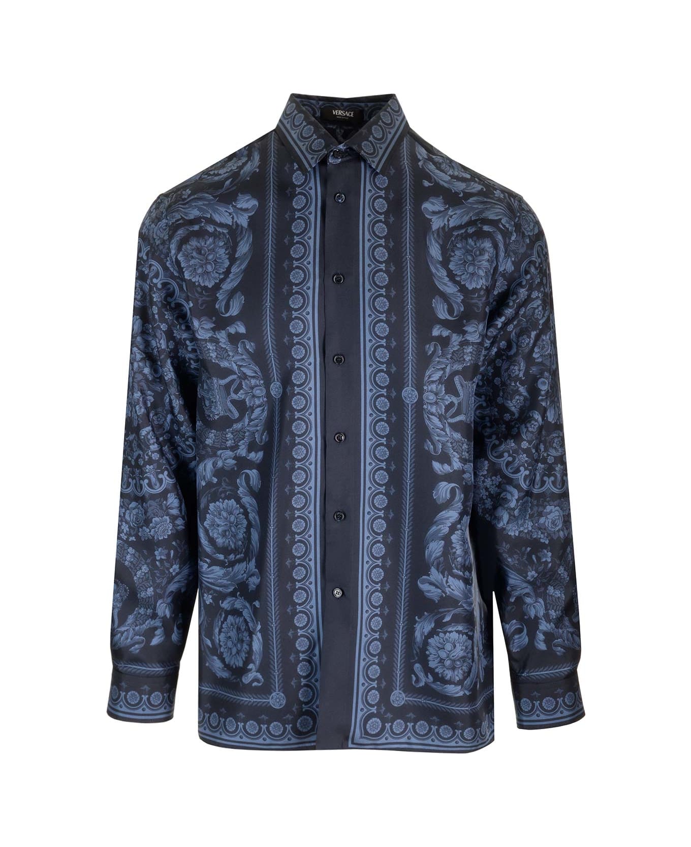 Versace Barocco Shirt - BLUE
