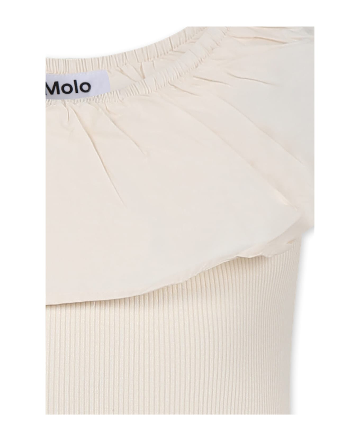 Molo Ivory Top For Girl - Ivory