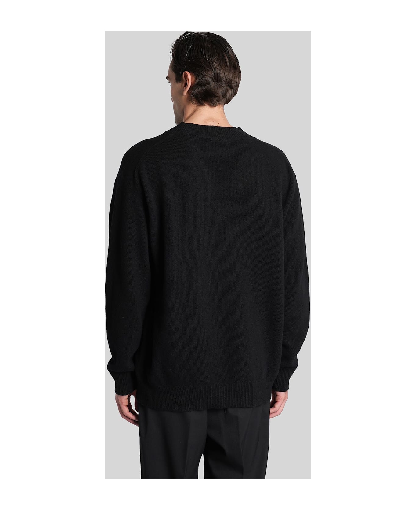 Mauro Grifoni Knitwear In Black Wool - black