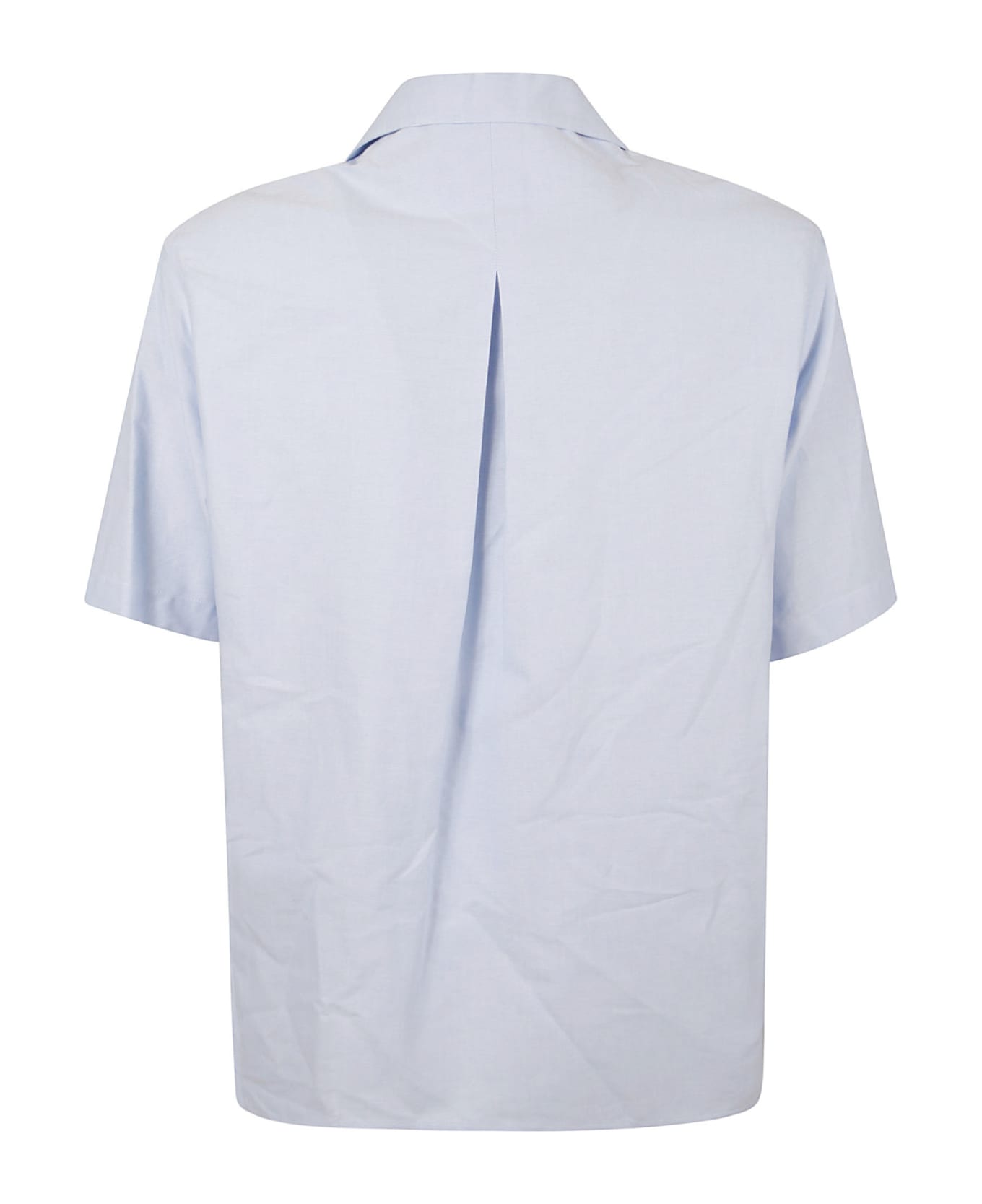 Kenzo Orange Ss Shirt - Sky Blue シャツ