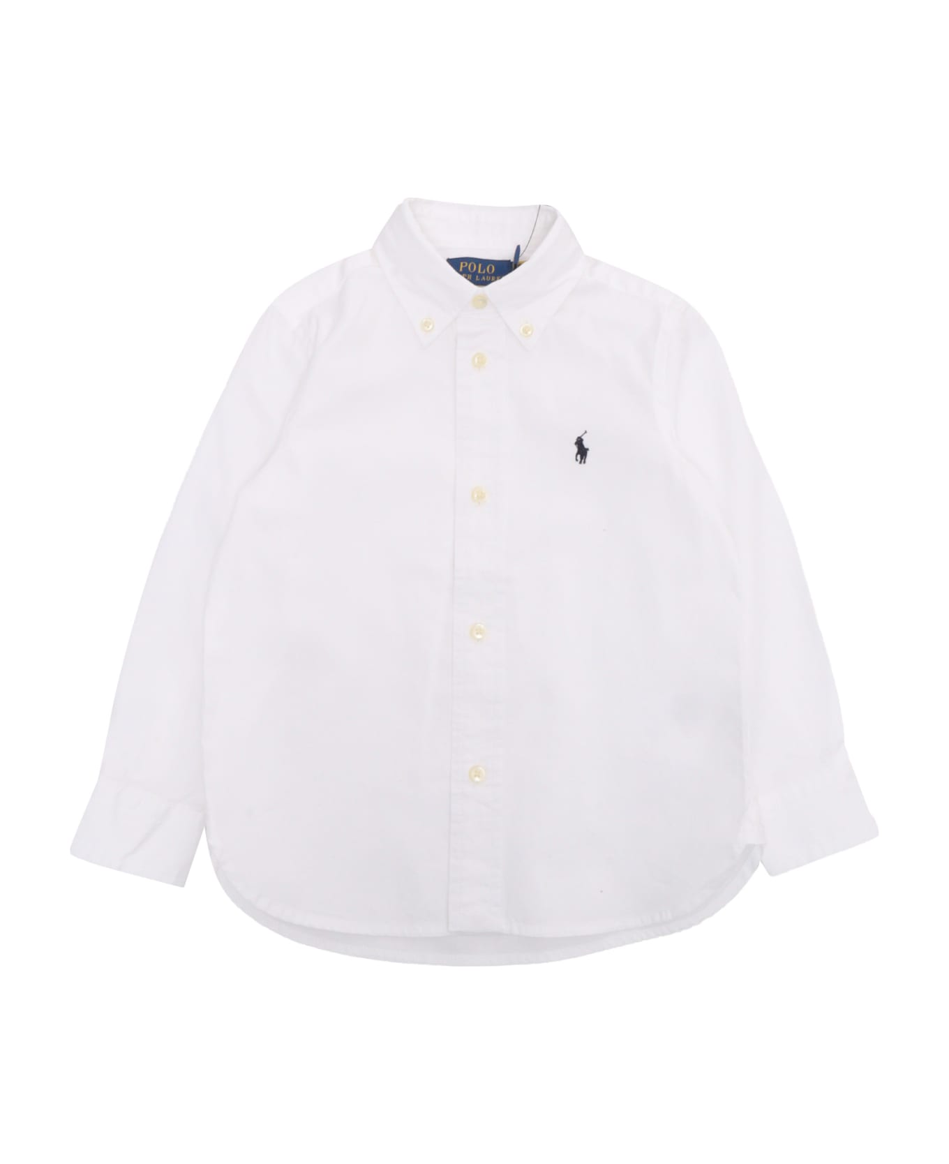 Polo Ralph Lauren White Shirt With Logo - WHITE シャツ